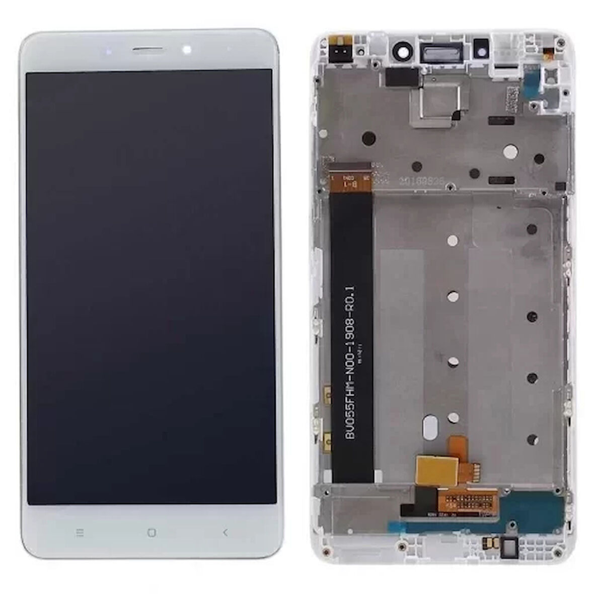 Xiaomi Uyumlu Redmi Note 4 Lcd Ekran Beyaz Çıtalı Servis