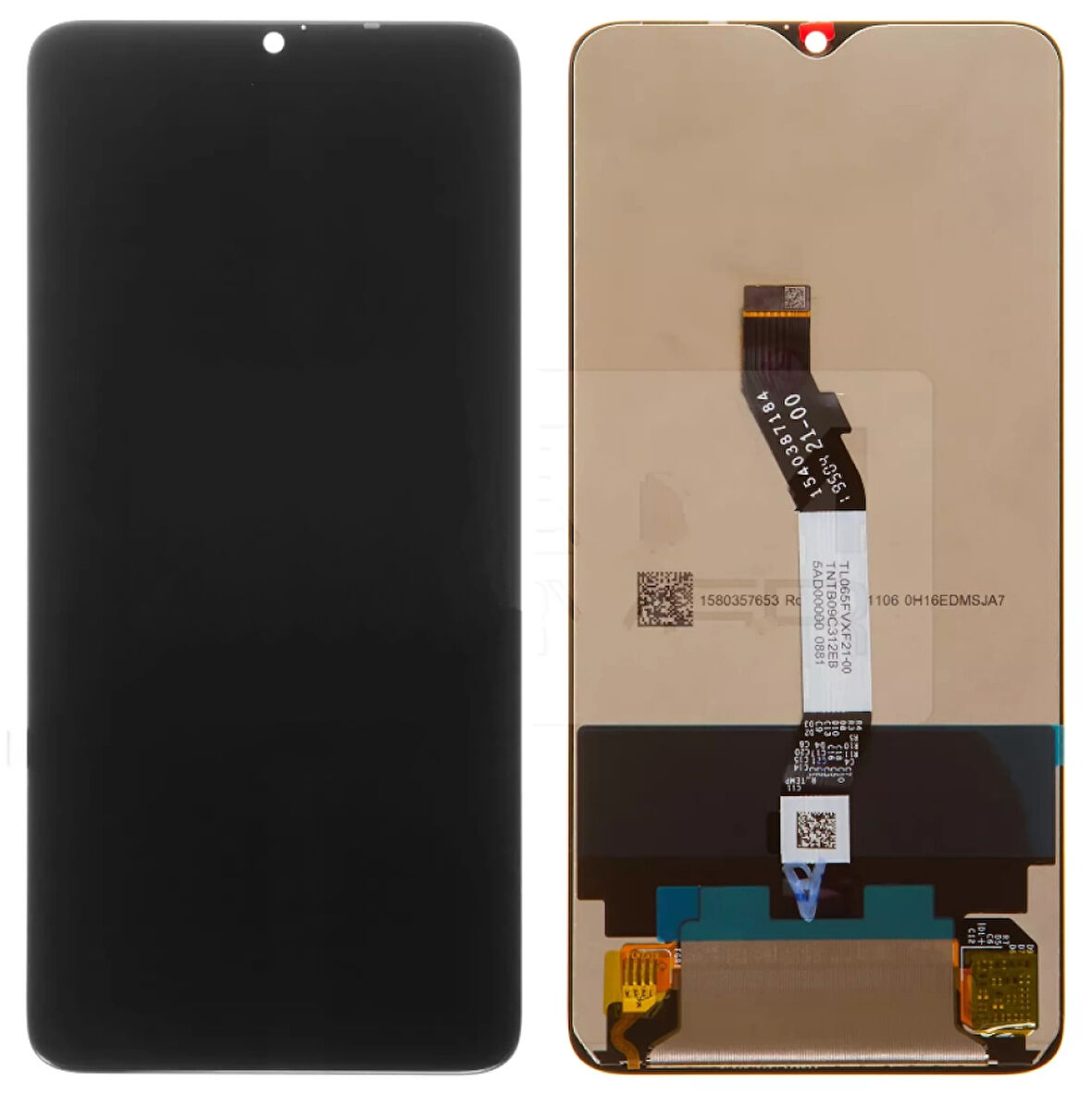 Xiaomi Uyumlu Redmi Note 8 2021 Lcd Ekran Dokunmatik Siyah Çıtasız Hk Servis