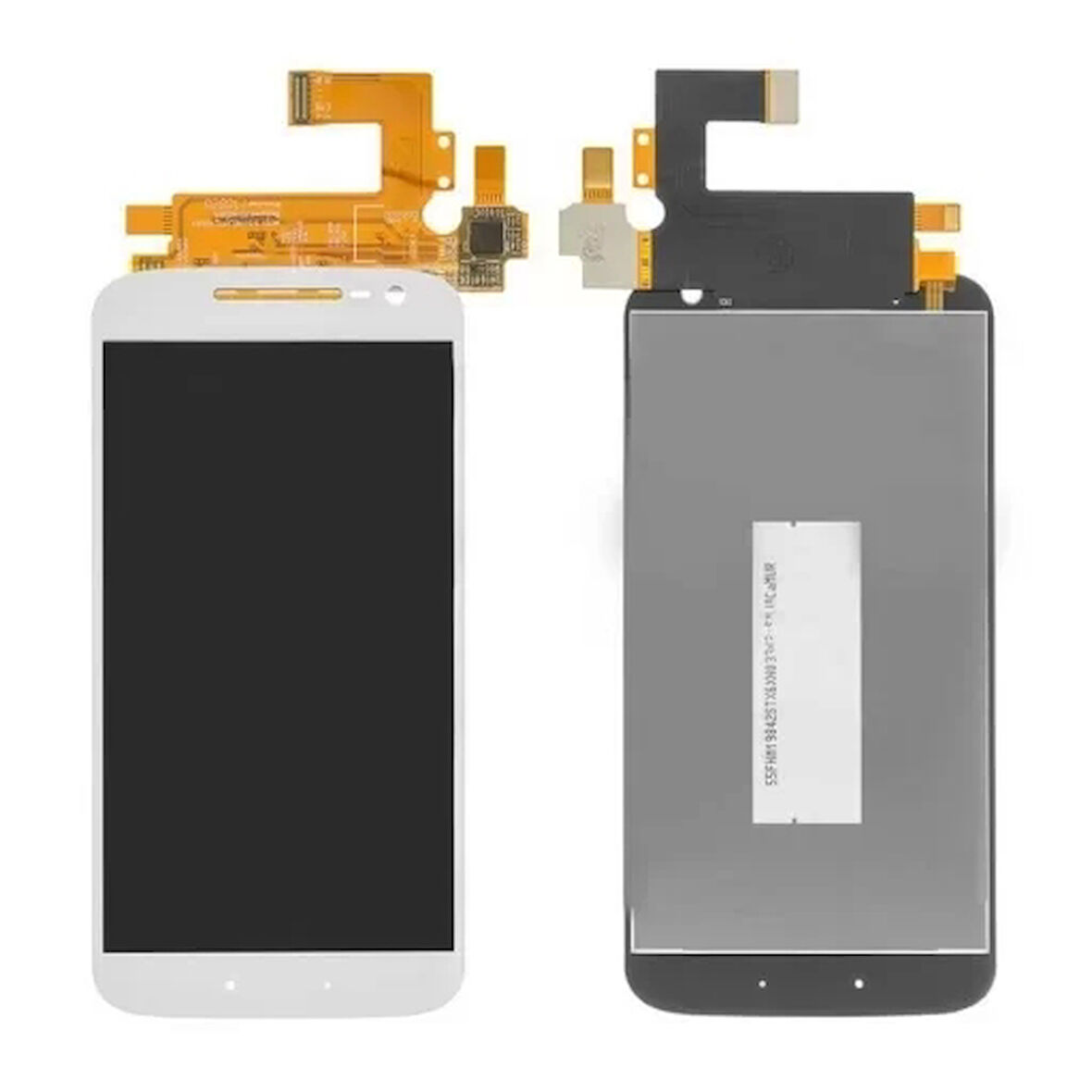 Motorola Uyumlu Moto G4 Lcd Ekran Beyaz Çıtasız