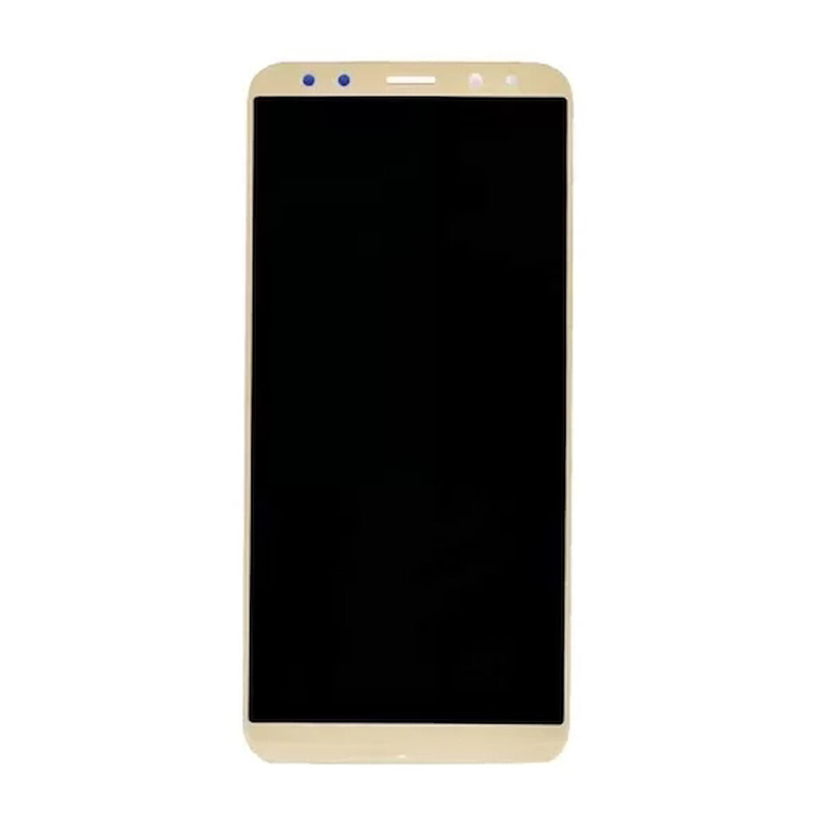 Huawei Uyumlu Mate 10 Lite Lcd Ekran Gold Çıtalı