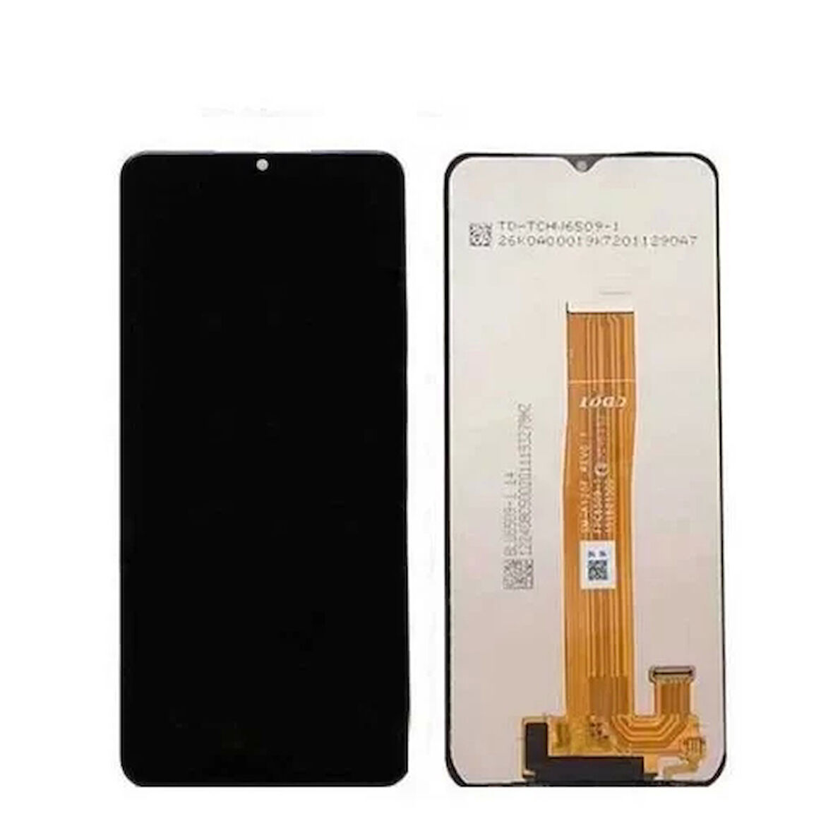 Samsung Uyumlu Galaxy A12 A125 Lcd Ekran Siyah Hk Servis Çıtasız