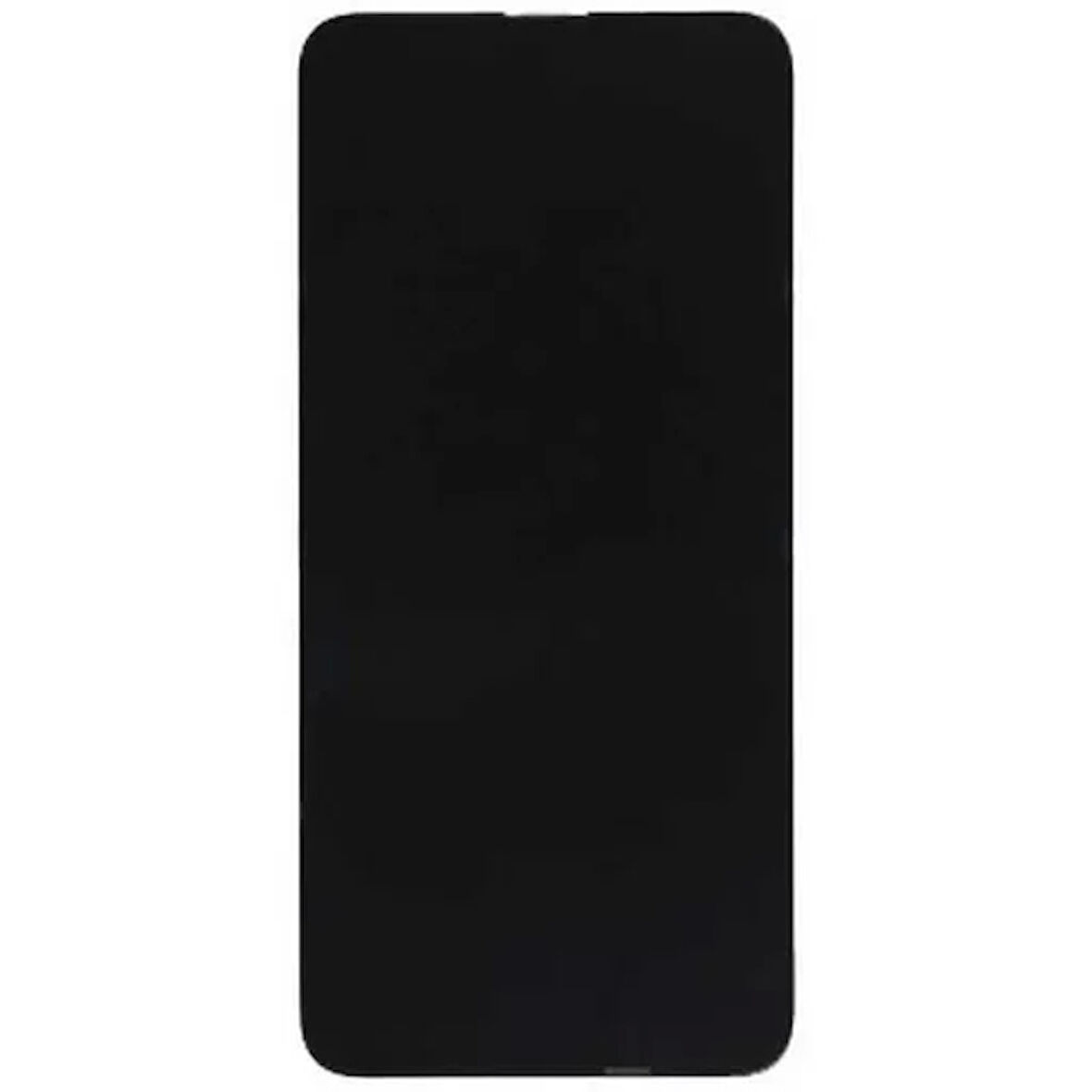 Huawei Uyumlu P Smart Pro Lcd Ekran Siyah Çıtasız
