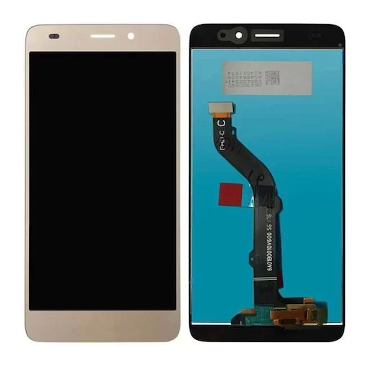 Huawei Uyumlu Gt3 Lcd Ekran Gold Çıtasız