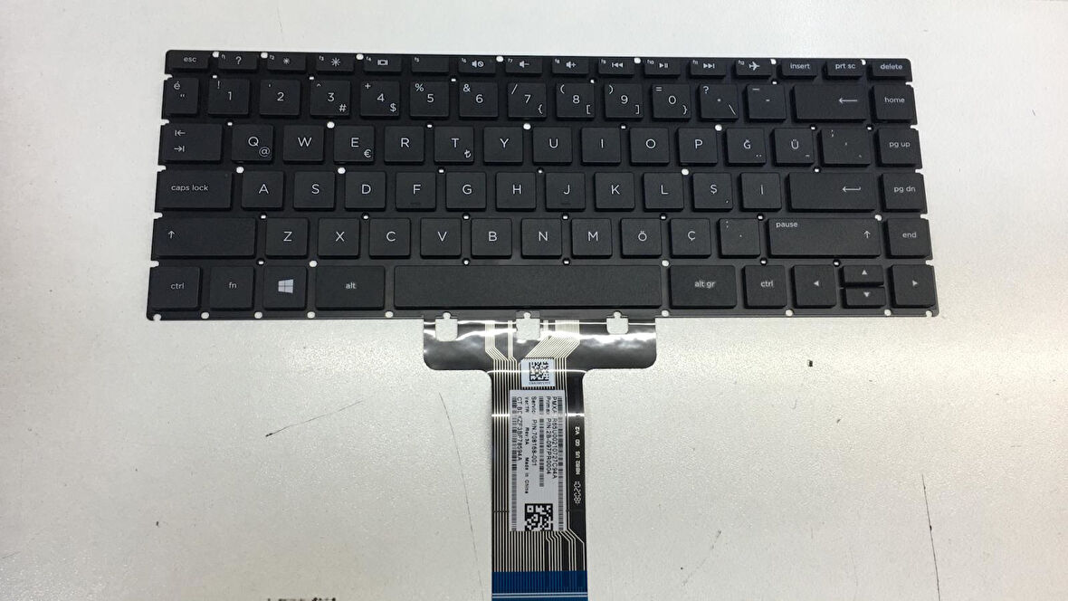 Hp Pavilion 14-cd0000 x360 Klavye Siyah Türkçe