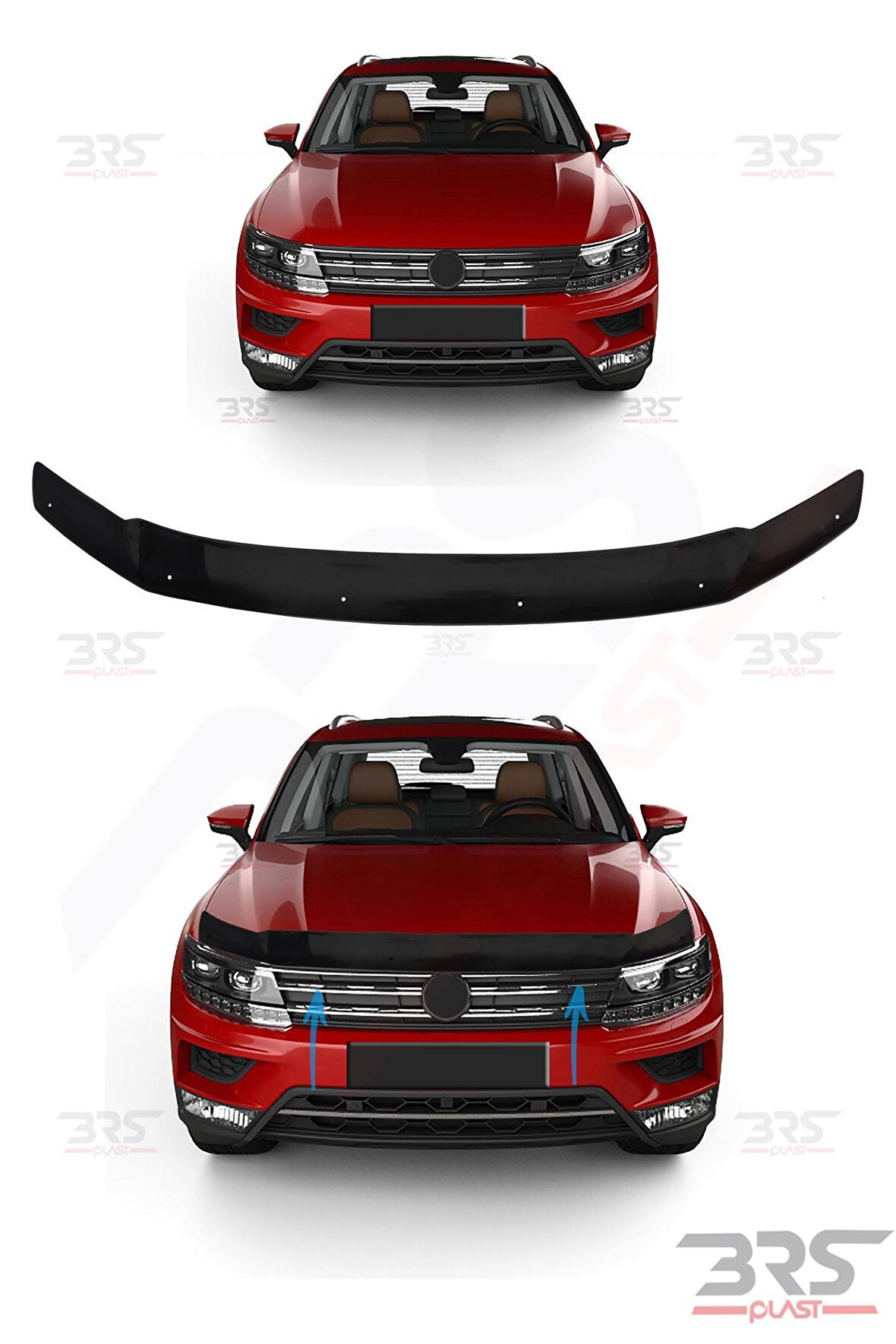 Vw Tiguan Abs Kaput Rüzgarlığı 2016 Ve Üstü