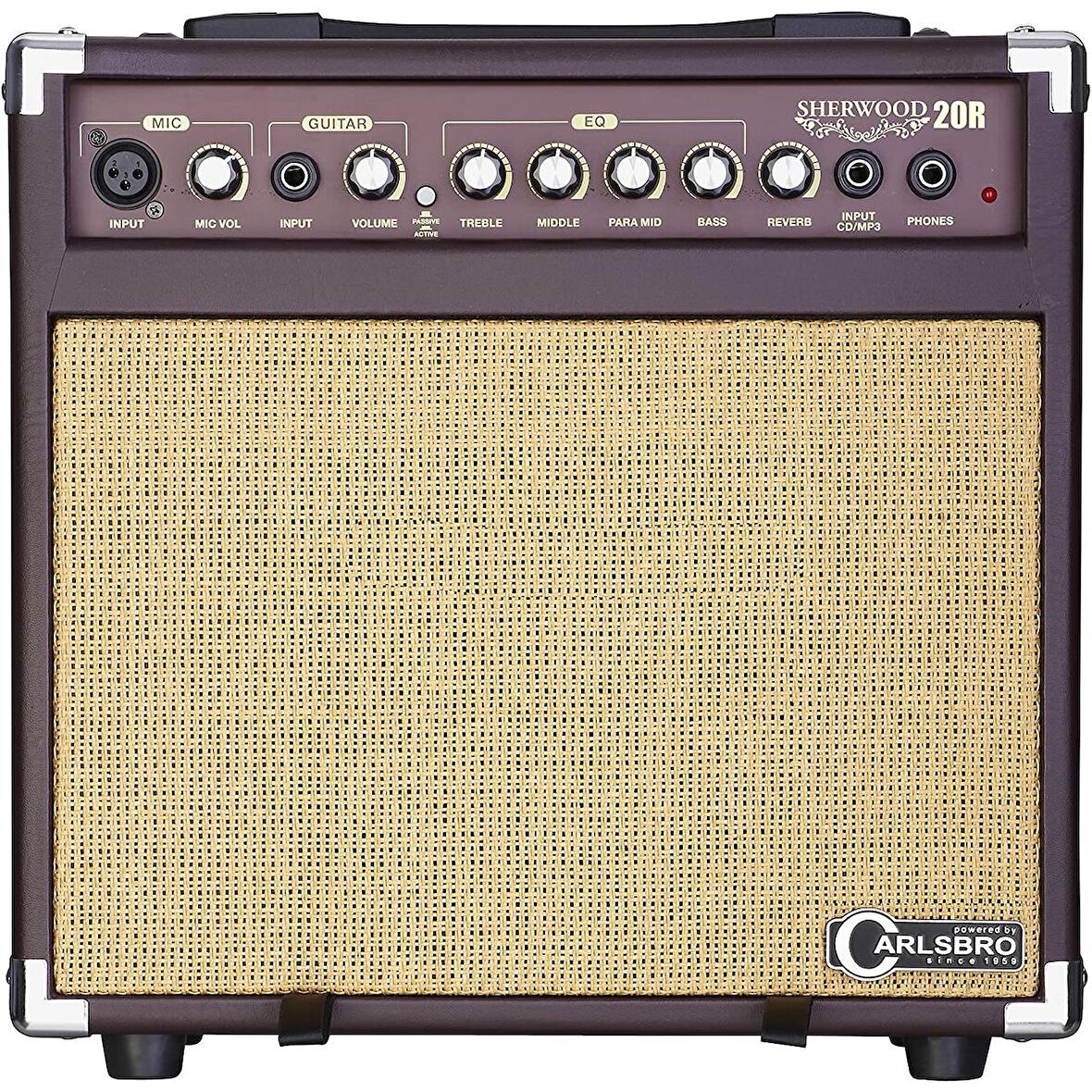 CARLSBRO SHERWOOD20R 20 WATT AKUSTİK AMFİ (REVERB)