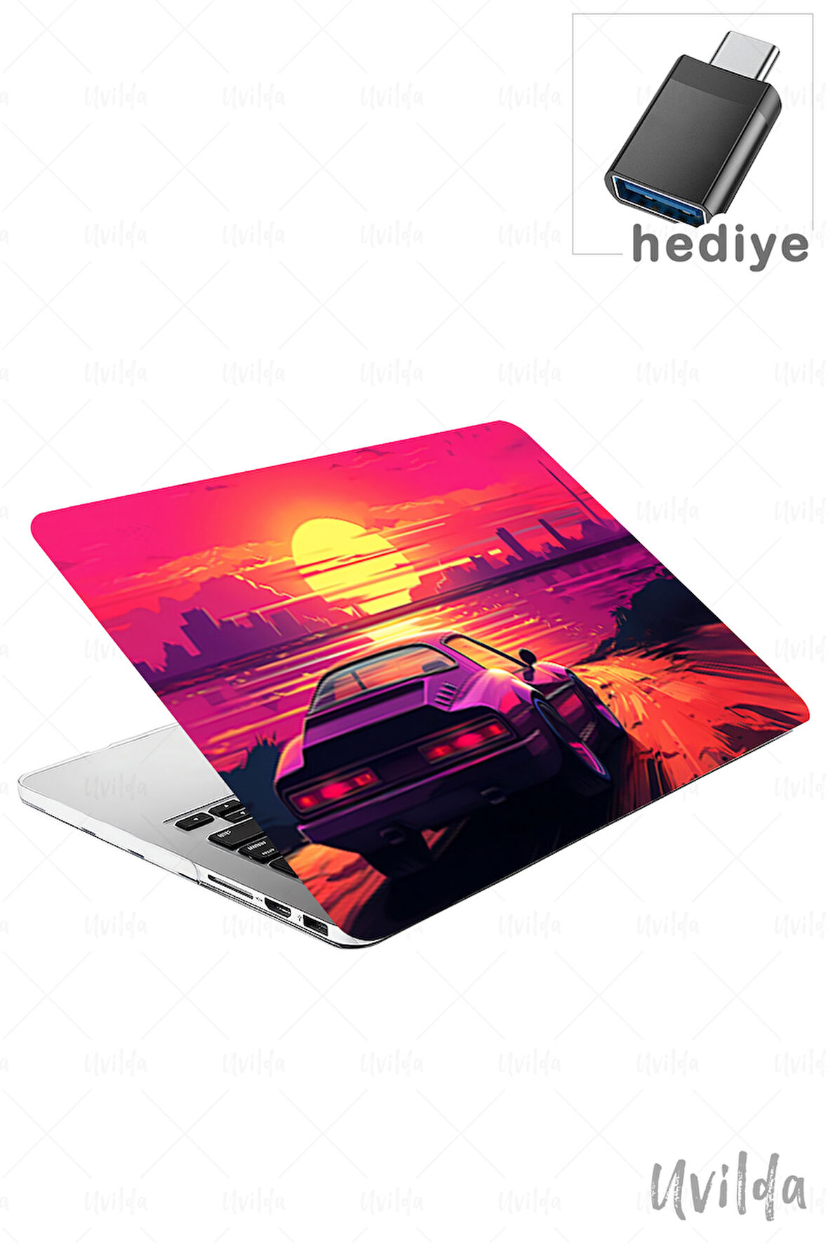 MacBook Pro 16 A2485 uyumlu Otomo-29 Lüks Msoft Geceye Doğru