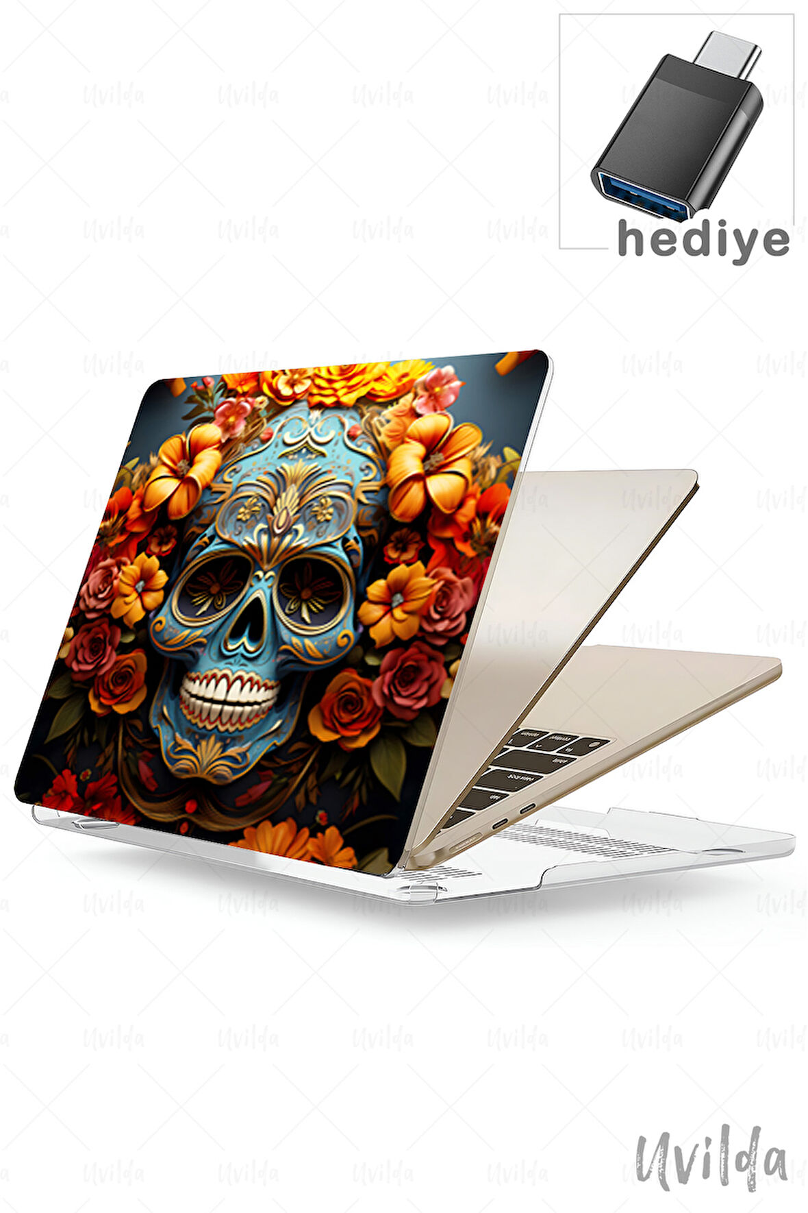 MacBook Pro 13 A2338 A2289 A2251 A2159 A1989 A1708 A1706 uyumlu Derin 2 Notebook Msoft Ölüler Turuncu