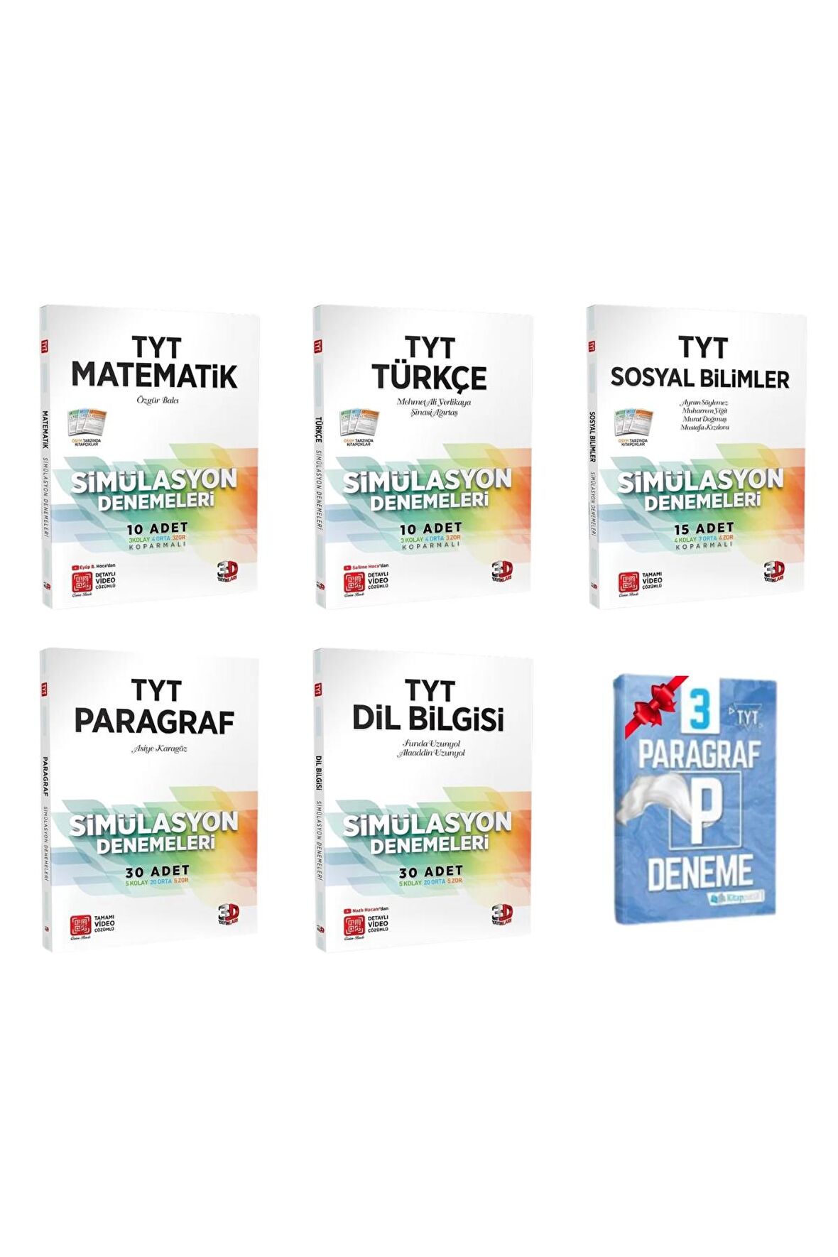 TYT Matematik Türkçe Sosyal Paragraf ve Dil Bilgisi Simülasyon Deneme
