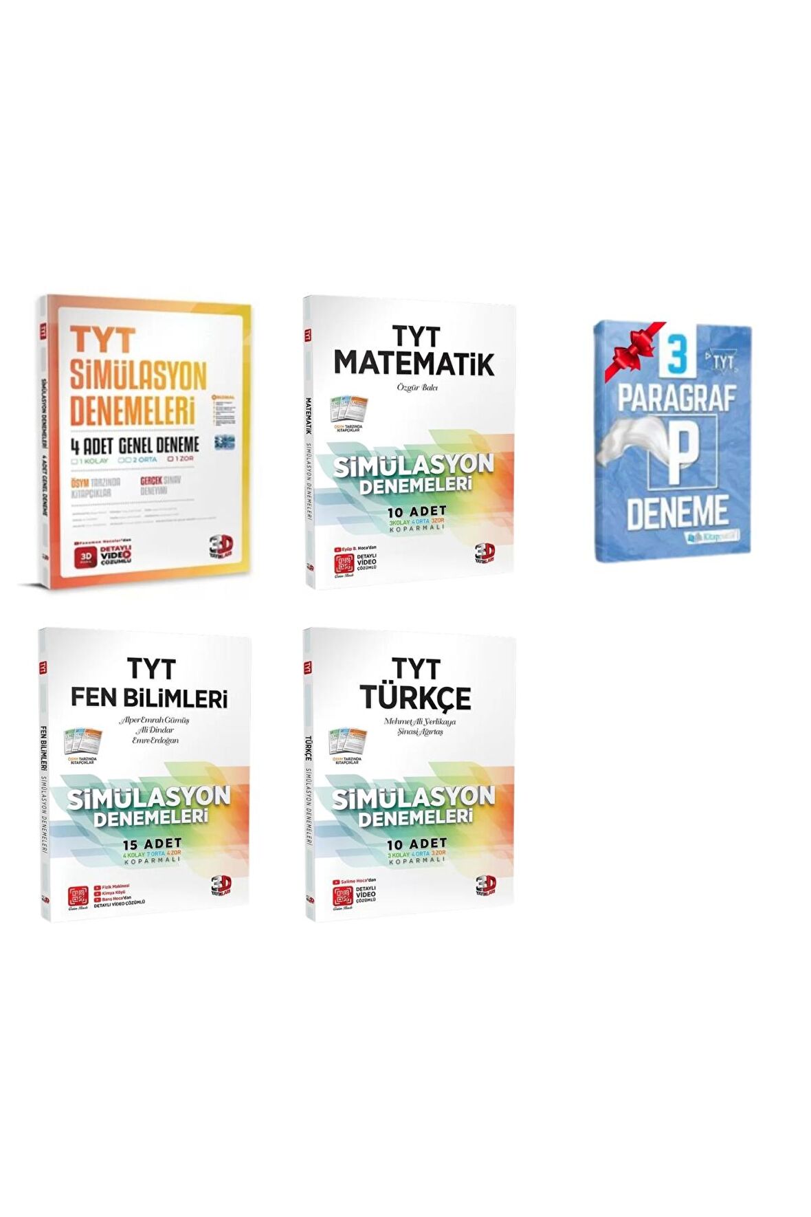 TYT Genel Matematik Fen ve Türkçe Simülasyon Deneme