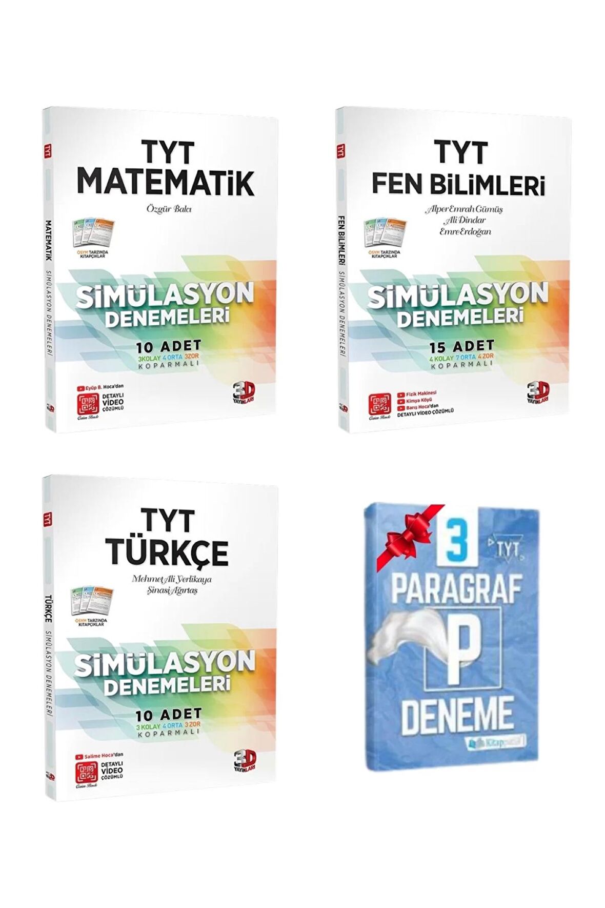 TYT Matematik Fen Bilimleri ve Türkçe Simülasyon Deneme