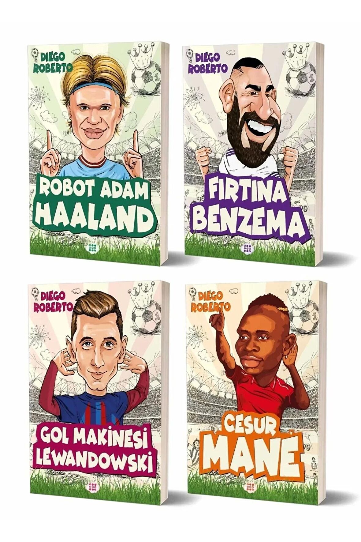 Robot Adam Haaland-Fırtına Benzema-Gol Makinesi Lewandowski-Cesur Nane