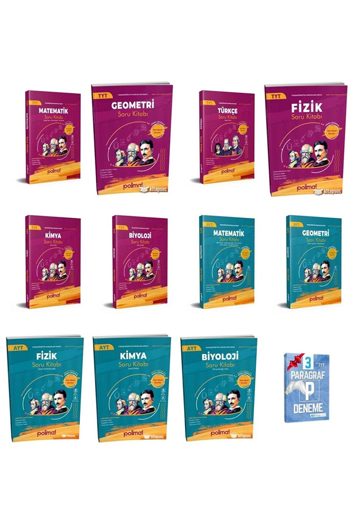 TYT-AYT Kazandıran Sayısal Full Set ( 12 Kitap )