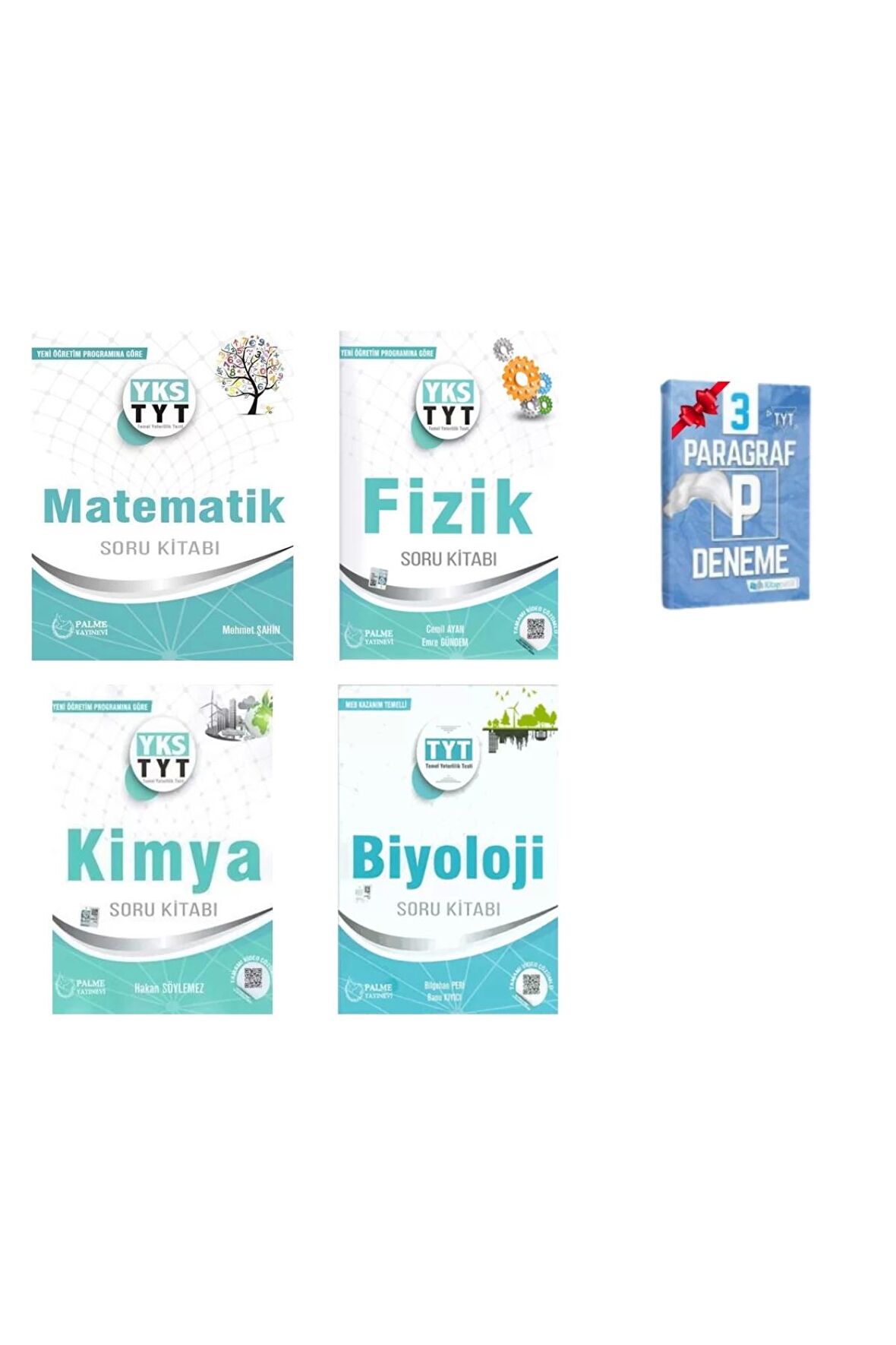 YKS TYT Matematik Fizik Kimya ve Biyoloji Soru Kitabı