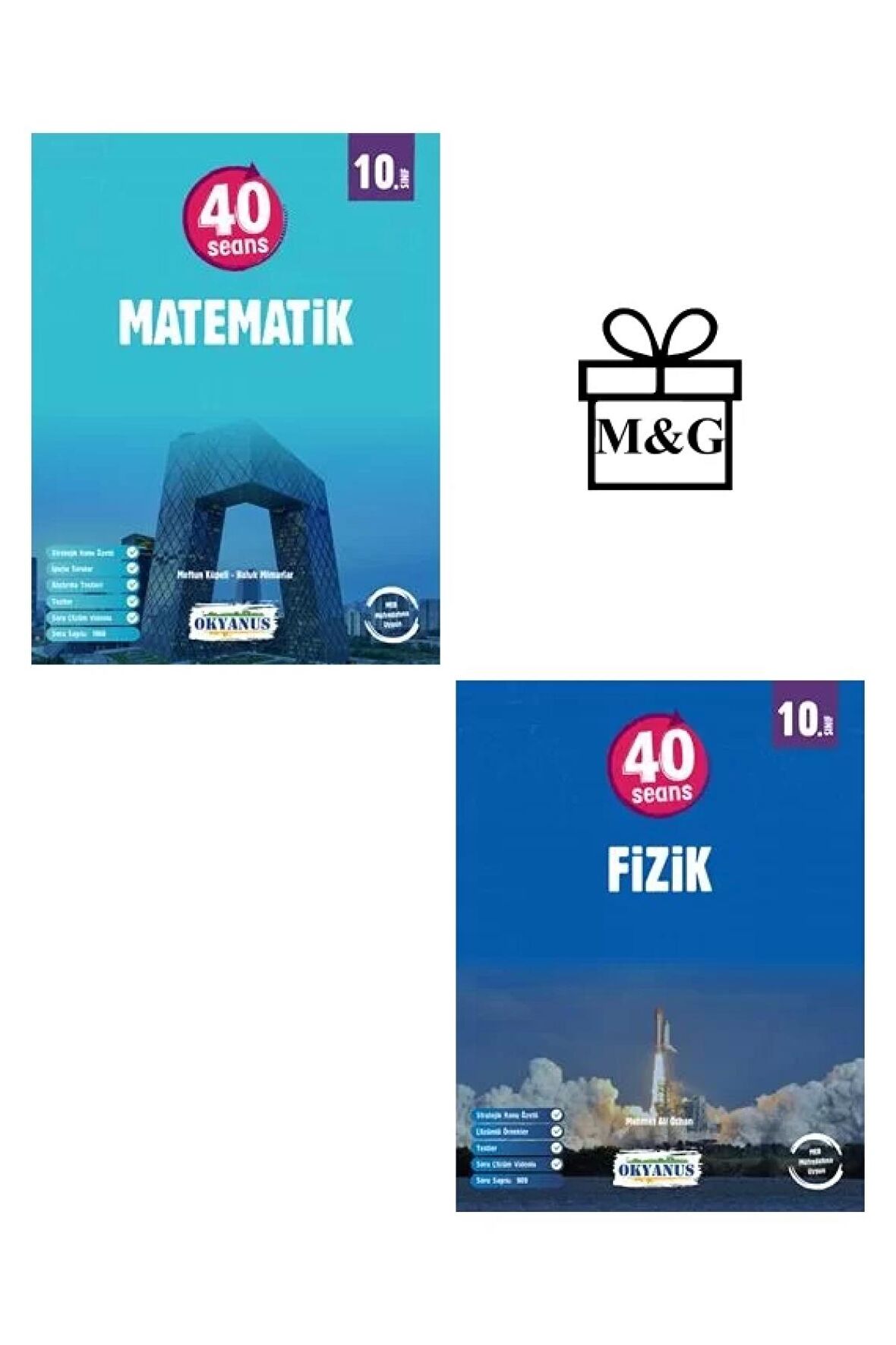 10.Sınıf 40 Seans Matematik ve Fizik Soru Bankası