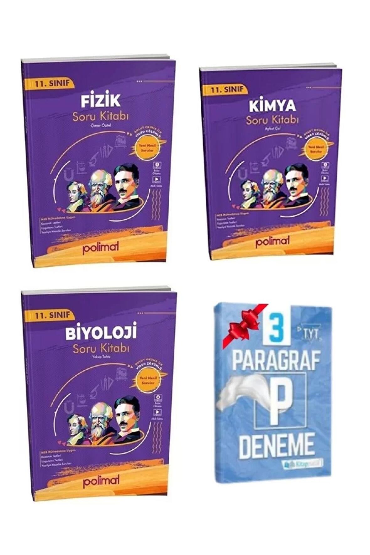 11.Sınıf Fizik Kimya Biyoloji Soru Bankası