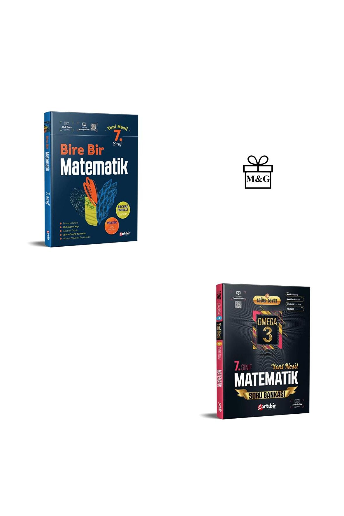 7. Sınıf Birebir ve Çetin Ceviz Omega 3 Matematik Soru Bankası