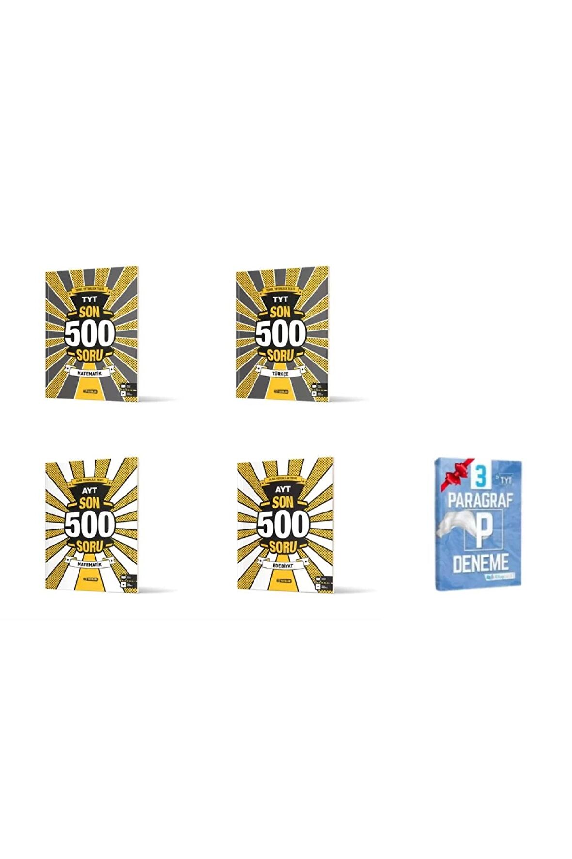 TYT Matematik Türkçe AYT Mat Edebiyat SON 500 Soru