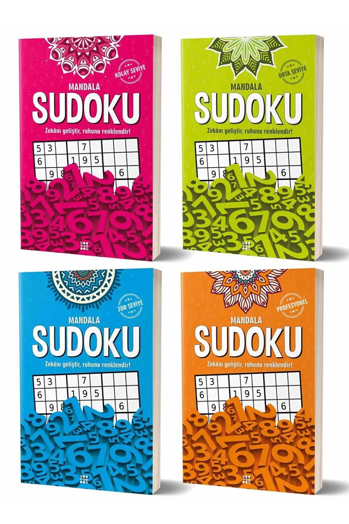 SUDOKU Kolay Orta Zor Profesyonel 4 Seviye