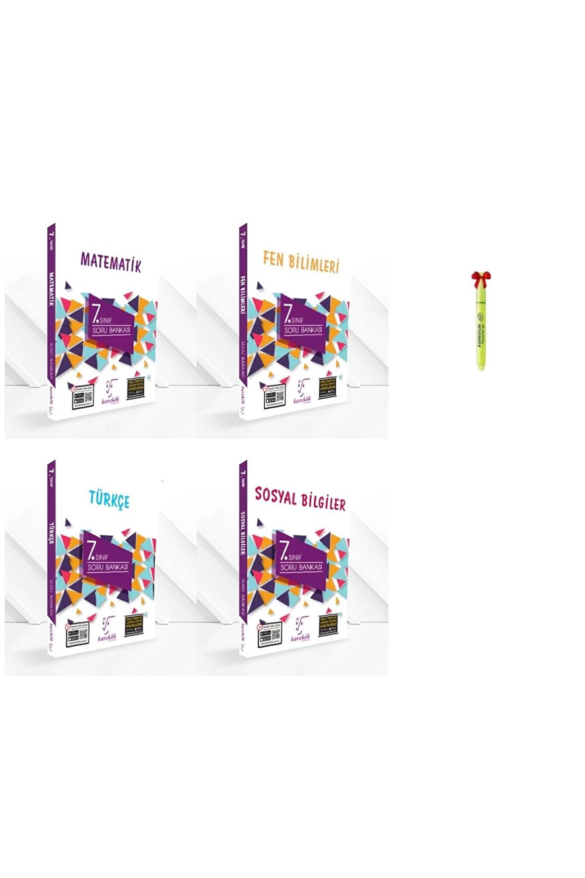 7.Sınıf Matematik Fen Türkçe ve Sosyal Soru Bankası