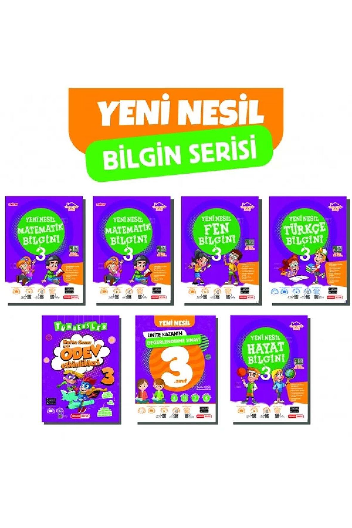 3.Sınıf Yeni Nesil Bilgin Serisi