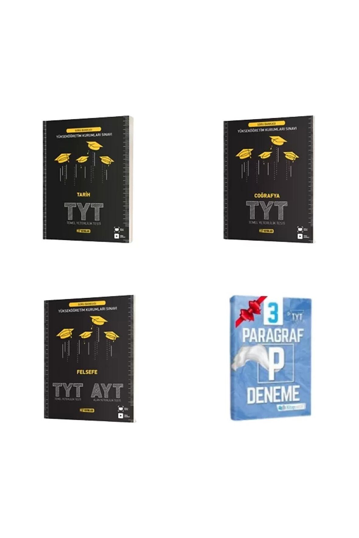 TYT Tarih Coğrafya ve TYT-AYT Felsefe Soru Bankası
