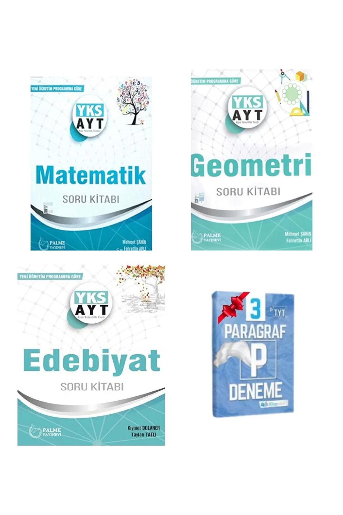 AYT Matematik Geometri ve Edebiyat Soru Kitabı Set