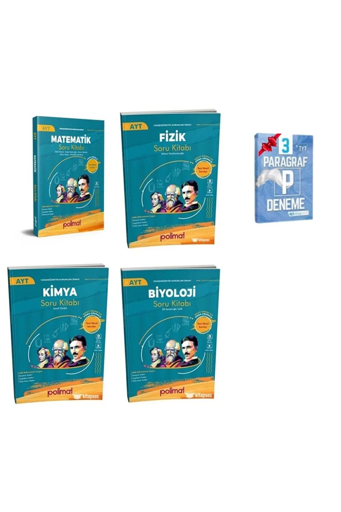 AYT Matematik Fizik Kimya Biyoloji Soru Bankası