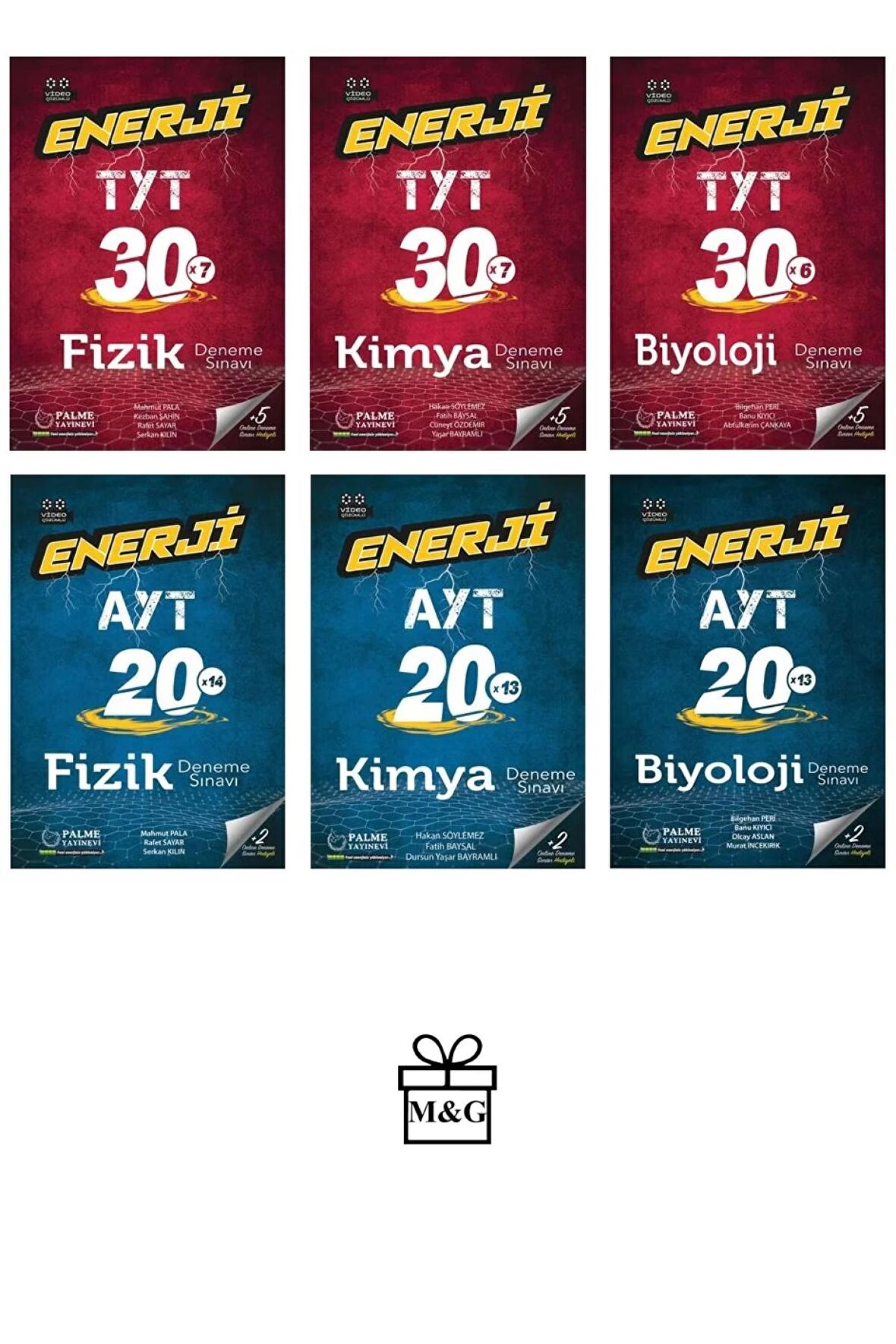 TYT ve AYT Enerji Fizik Kimya ve Biyoloji Deneme Sınavı
