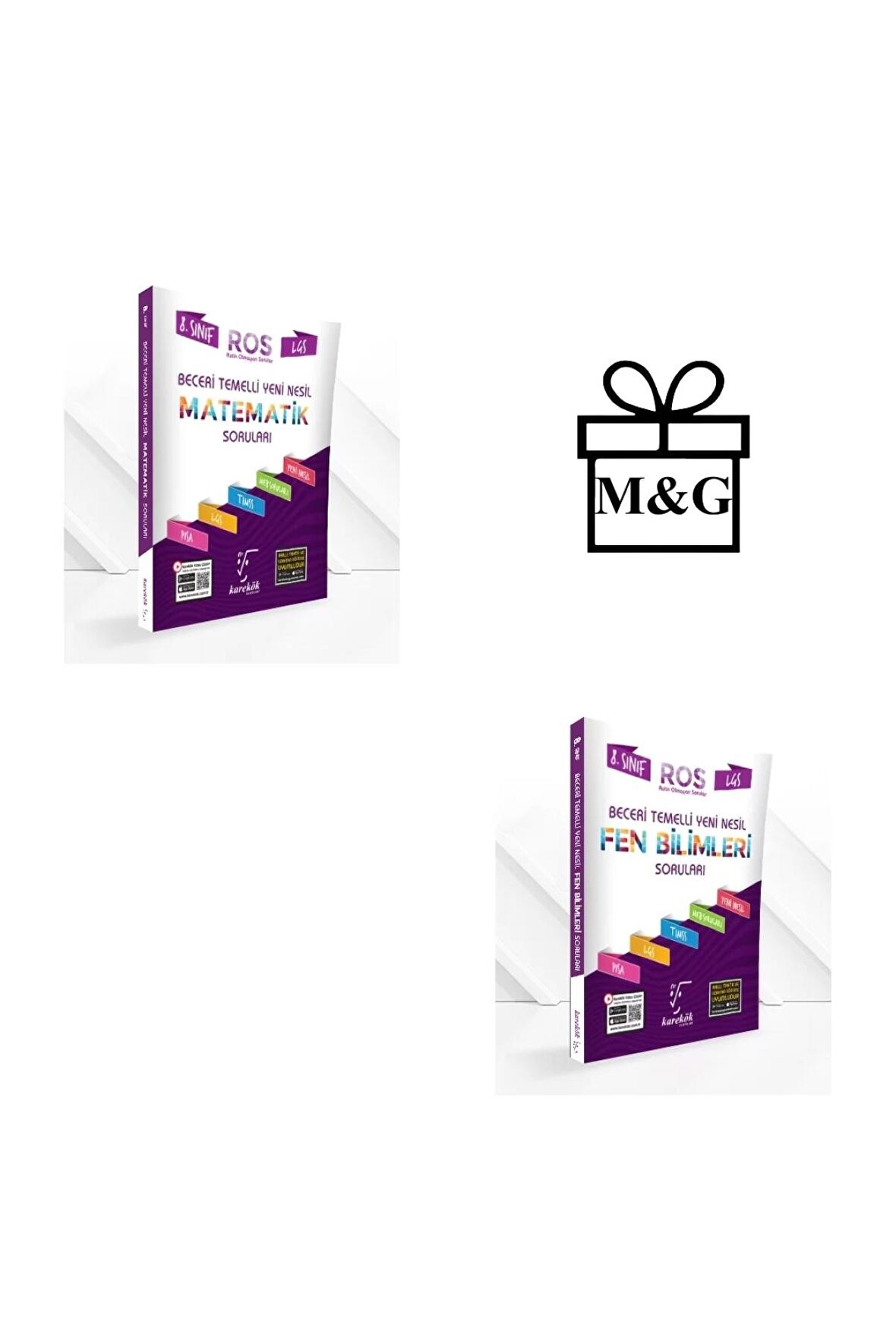8.Sınıf LGS ROS Matematik ve Fen Bilimleri Soru Bankası