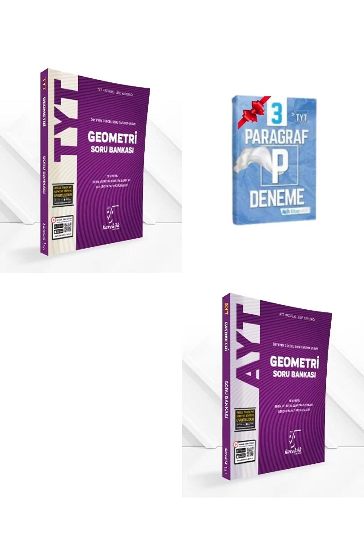 TYT Geometri ve AYT Geometri Soru Bankası Seti