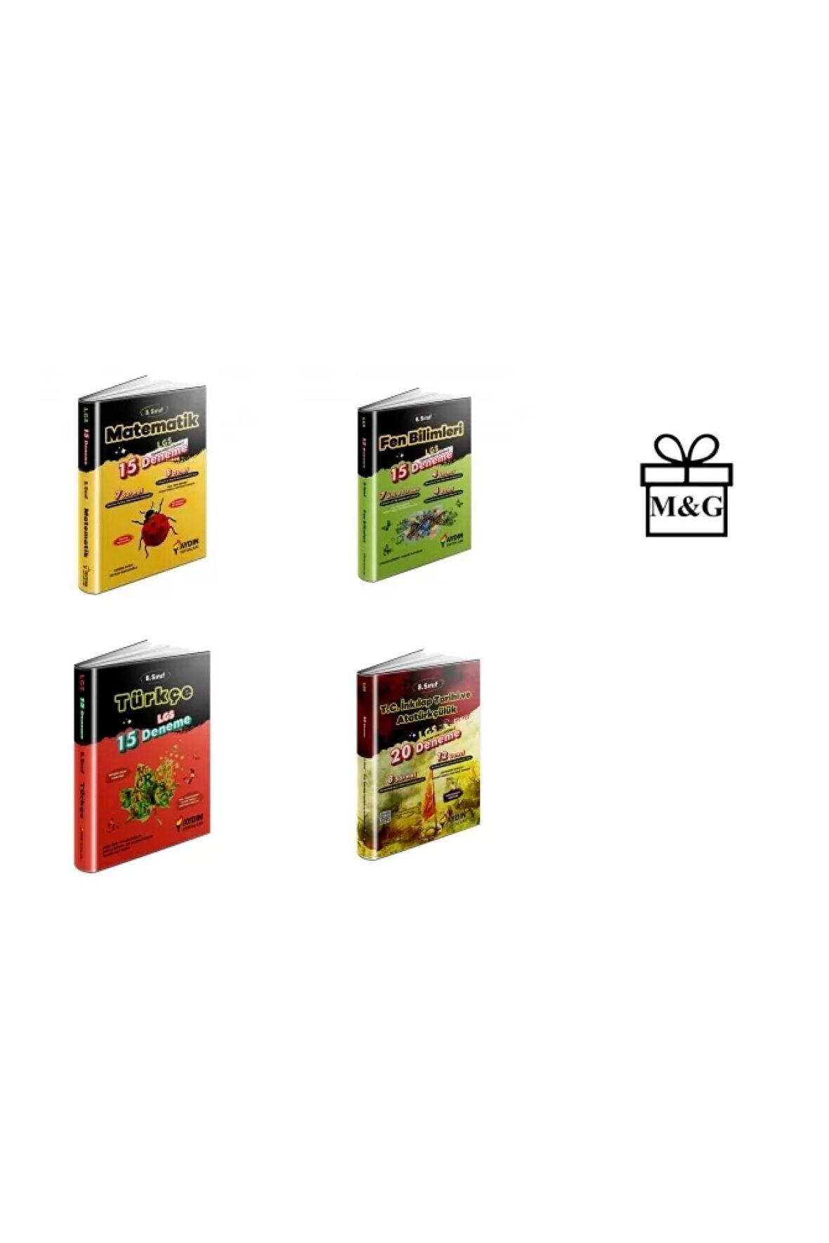 LGS 8.Sınıf Matematik Fen Türkçe İnkılap Deneme Seti
