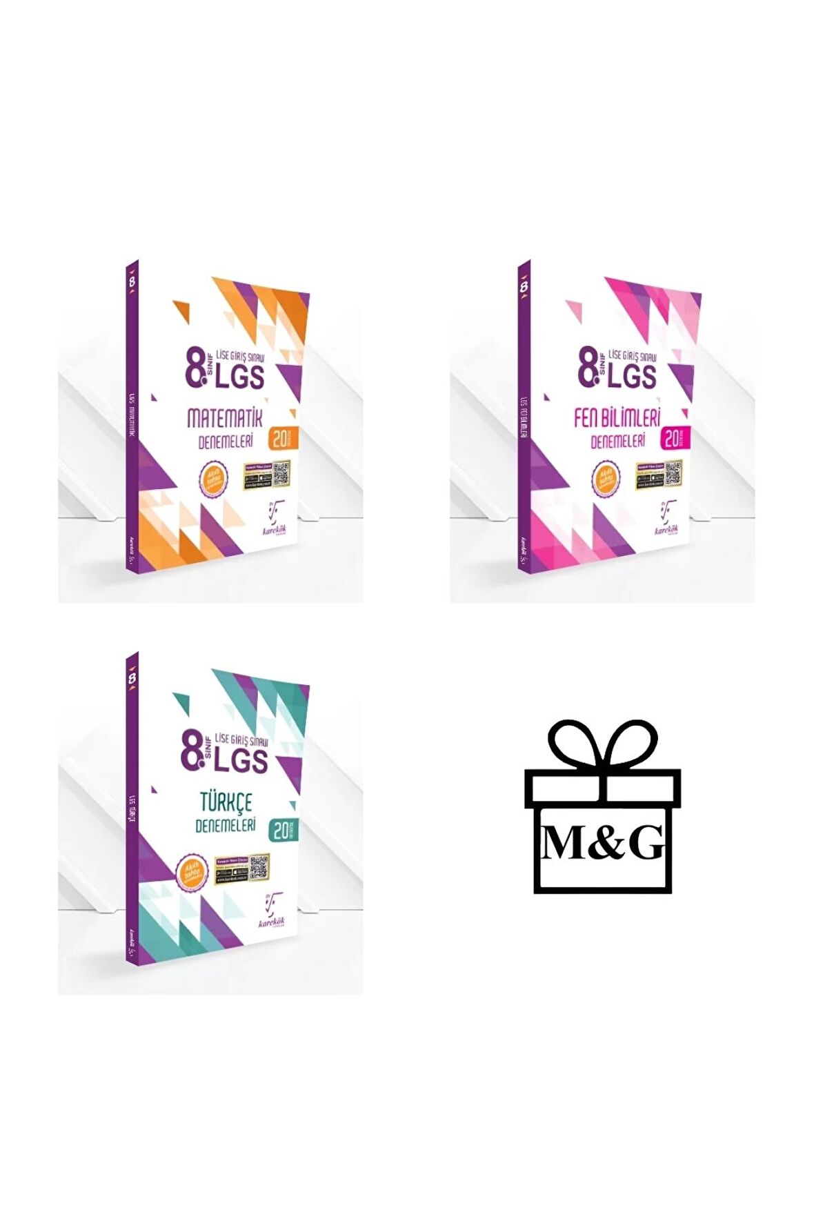 8.Sınıf LGS Matematik Fen Bilimleri Türkçe Deneme