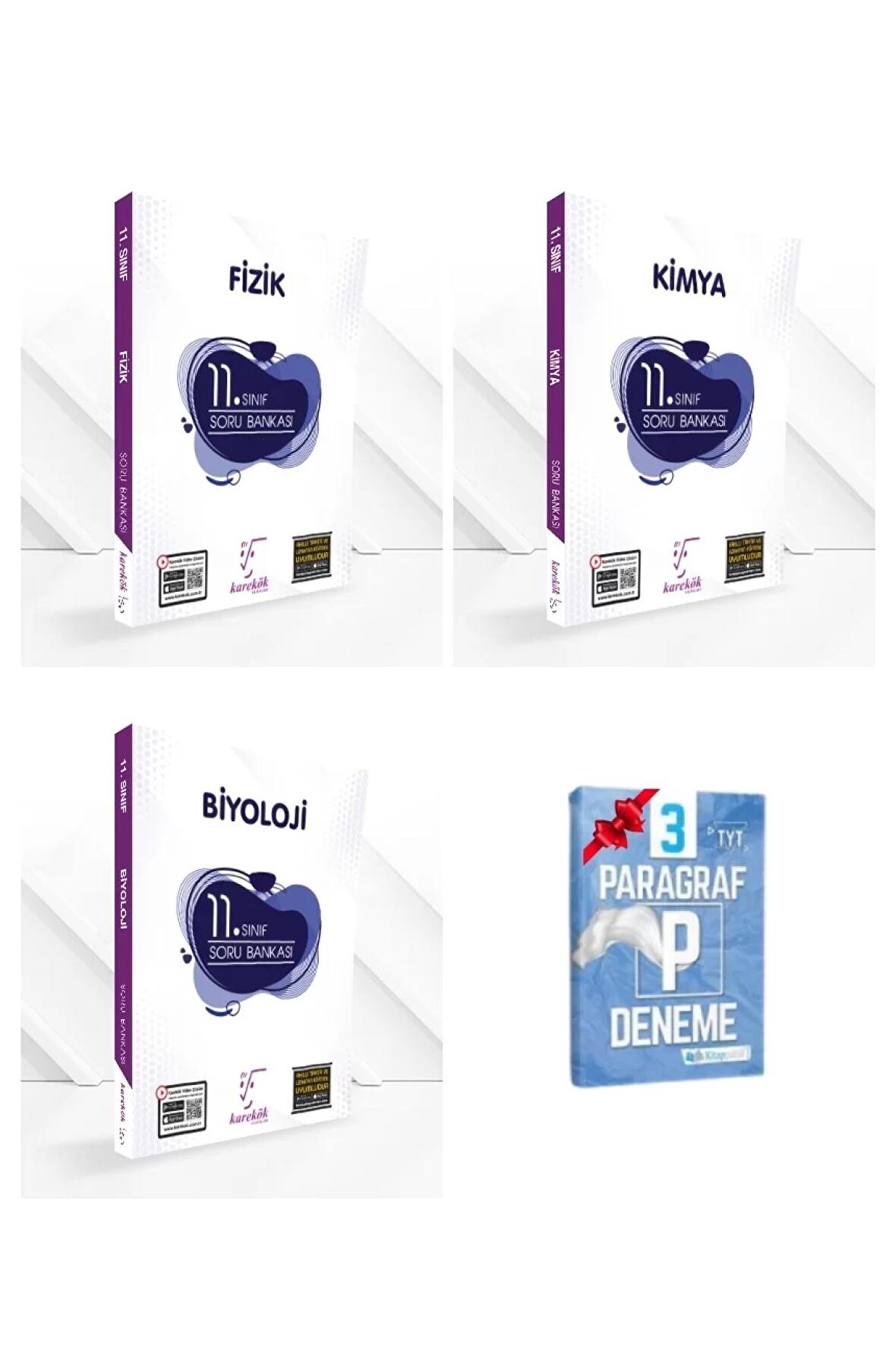 11. Sınıf Fizik Kimya Biyoloji Soru Bankası