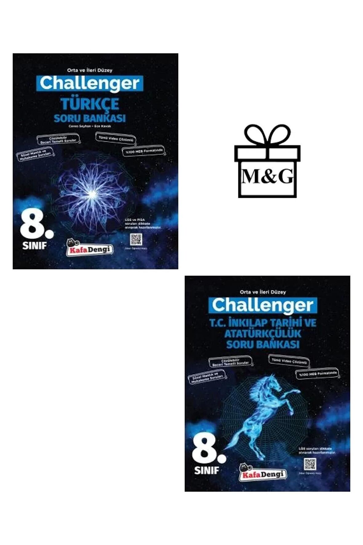 LGS 8.Sınıf Challenger Türkçe ve İnkılap Soru Bankası