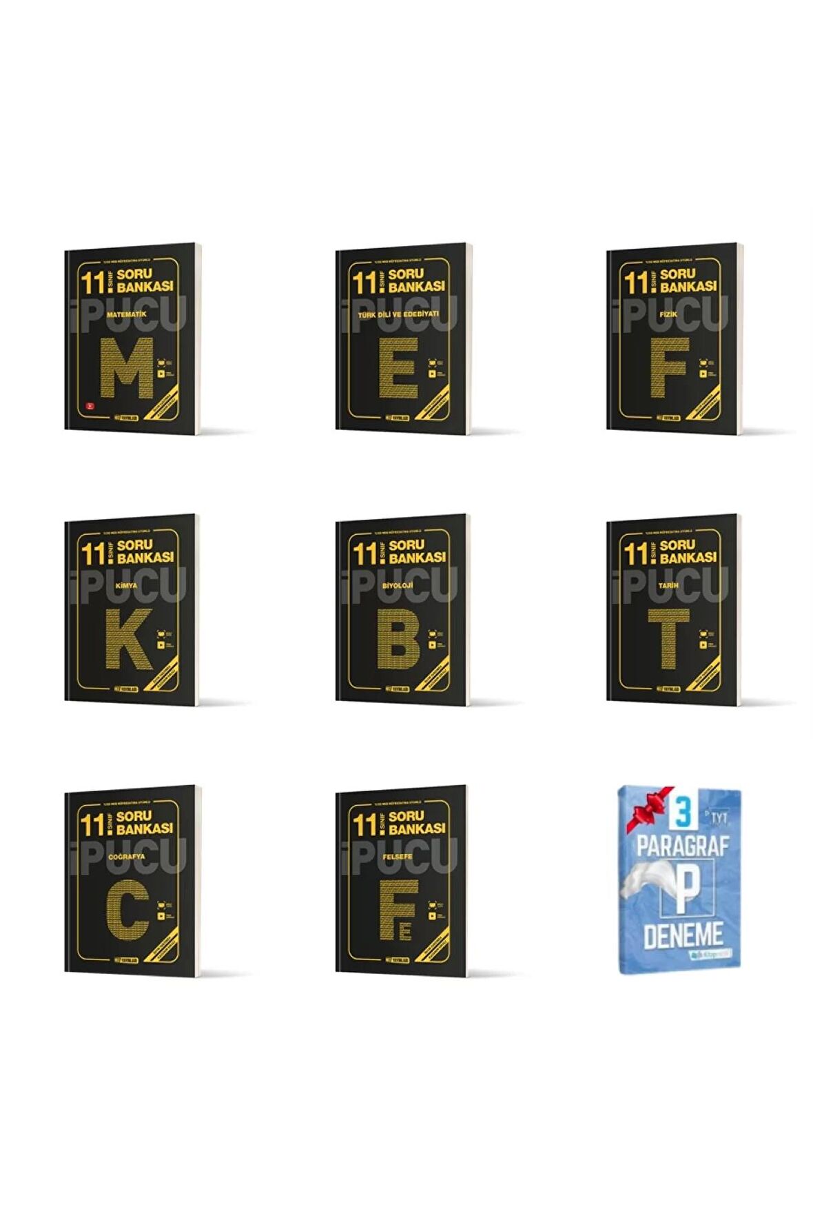 11.Sınıf Tüm Dersler İPUCU Soru Bankası FULL Set
