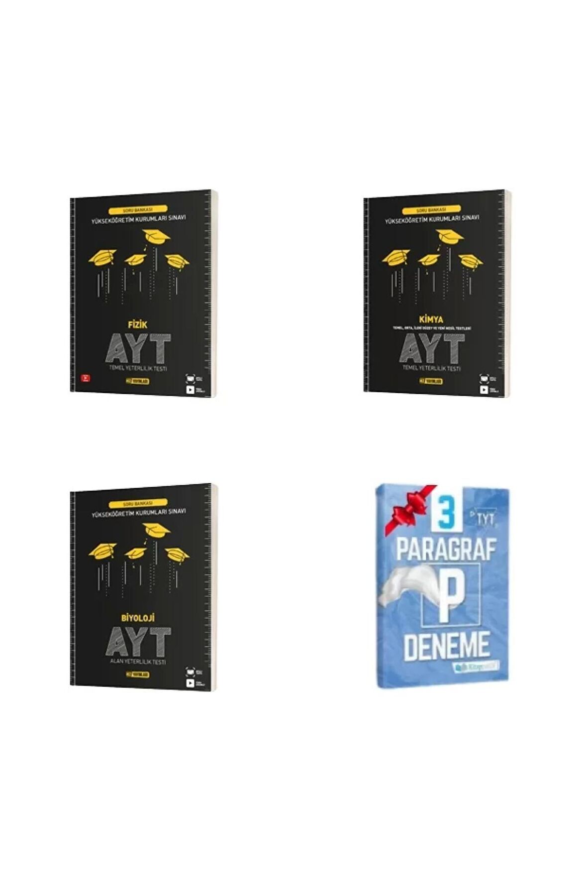 AYT Fizik Kimya Biyoloji Soru Bankası set