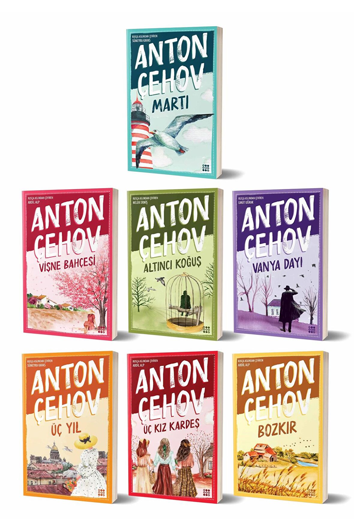 ANTON ÇEHOV Kütüphanenizin Vazgeçilmezleri 7 Kitap
