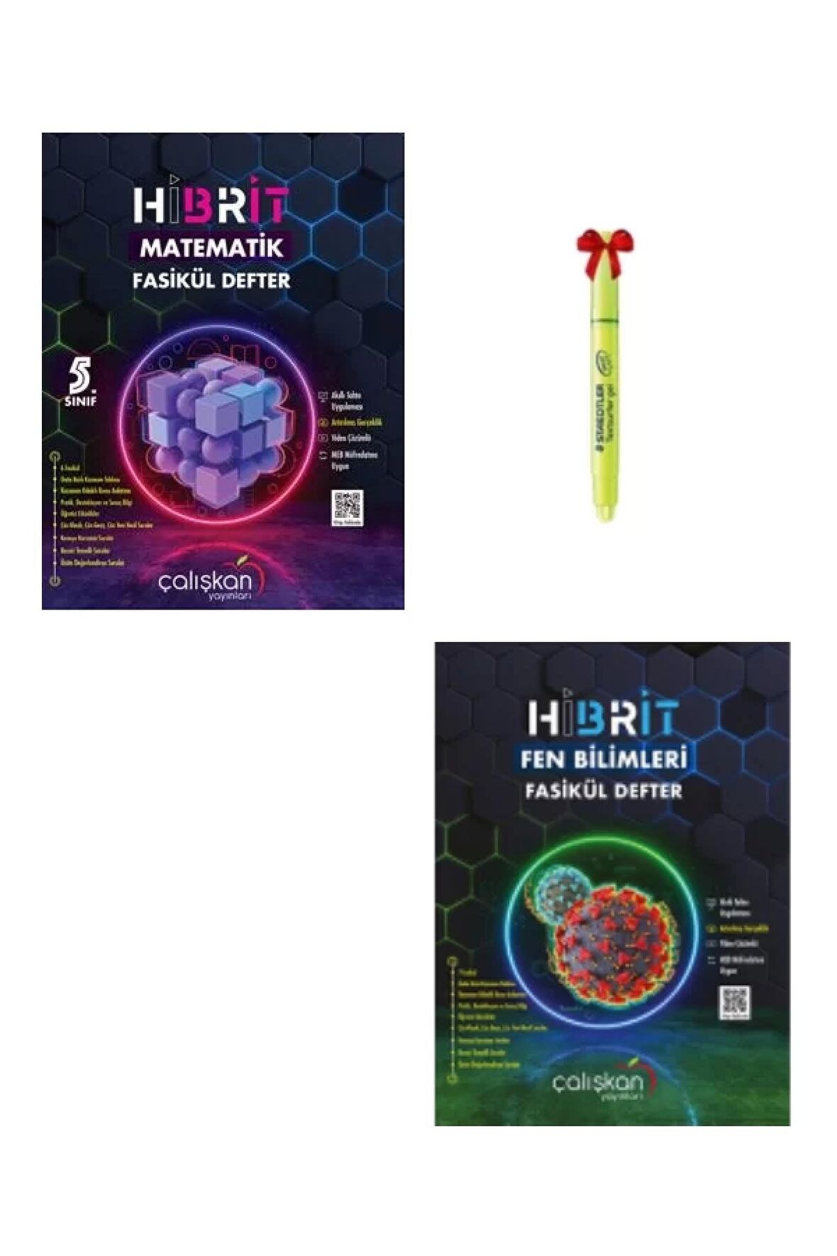 5.Sınıf Hibrit Matematik ve Fen Bilimleri Fasikül Defter