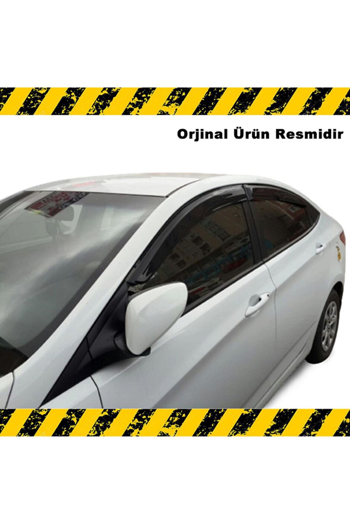 Hyundai Accent Blue Mügen Cam Rüzgarlığı 2011 - 2020 Arası 4 Lü Set