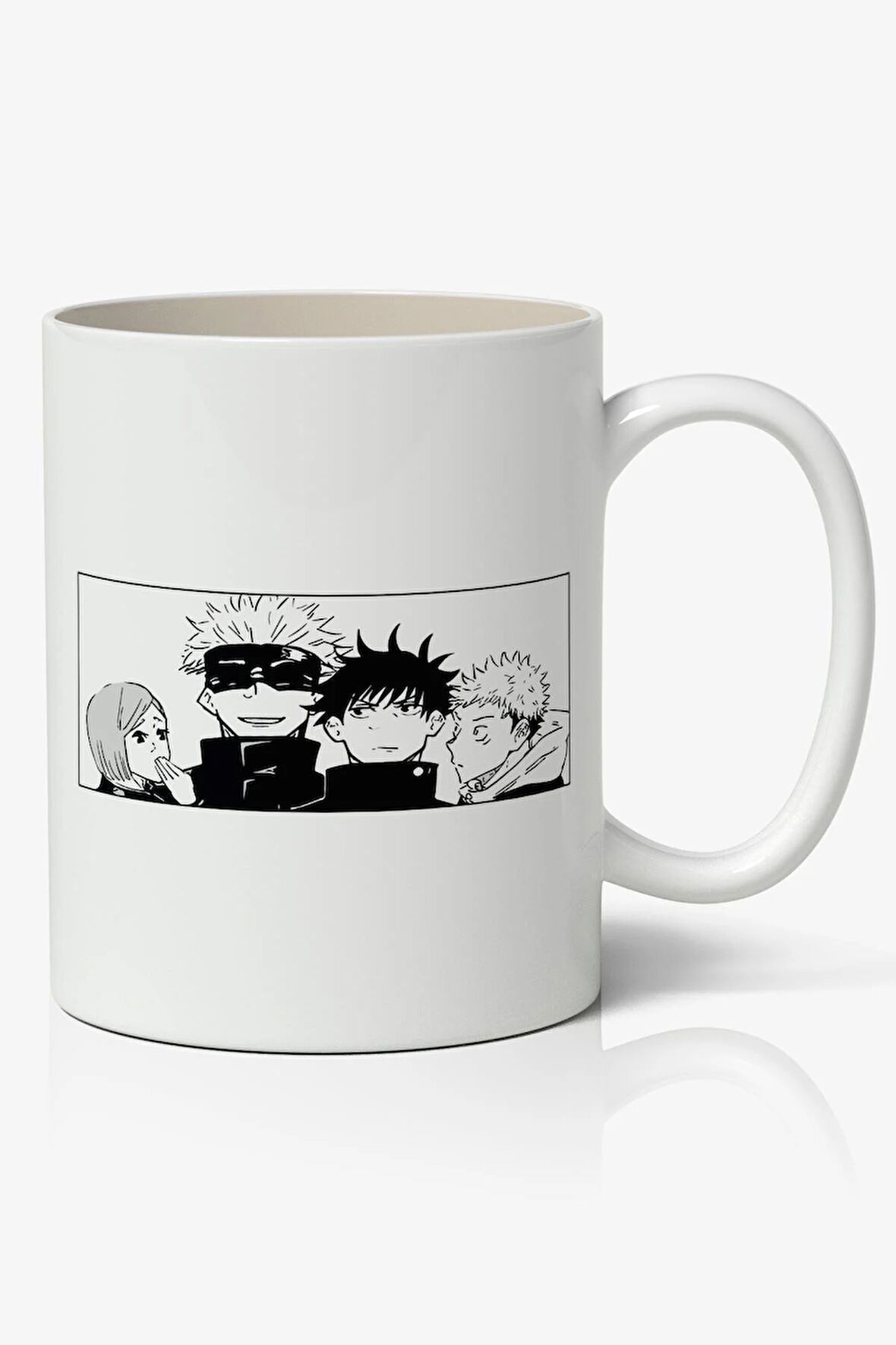 Jujutsu Kaisen Kişiye Özel Anime Temalı Beyaz Kupa Bardak