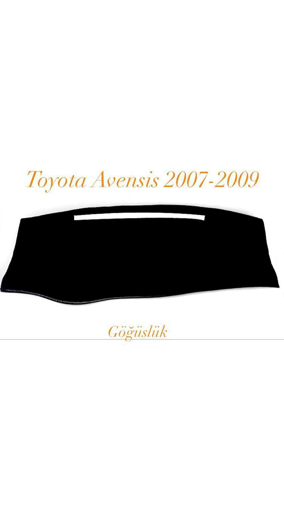 TOYOTA AVENSİS 2007-2009 ARASI 3 BOYUTLU VİP DERİ TORPİDO KORUYUCU