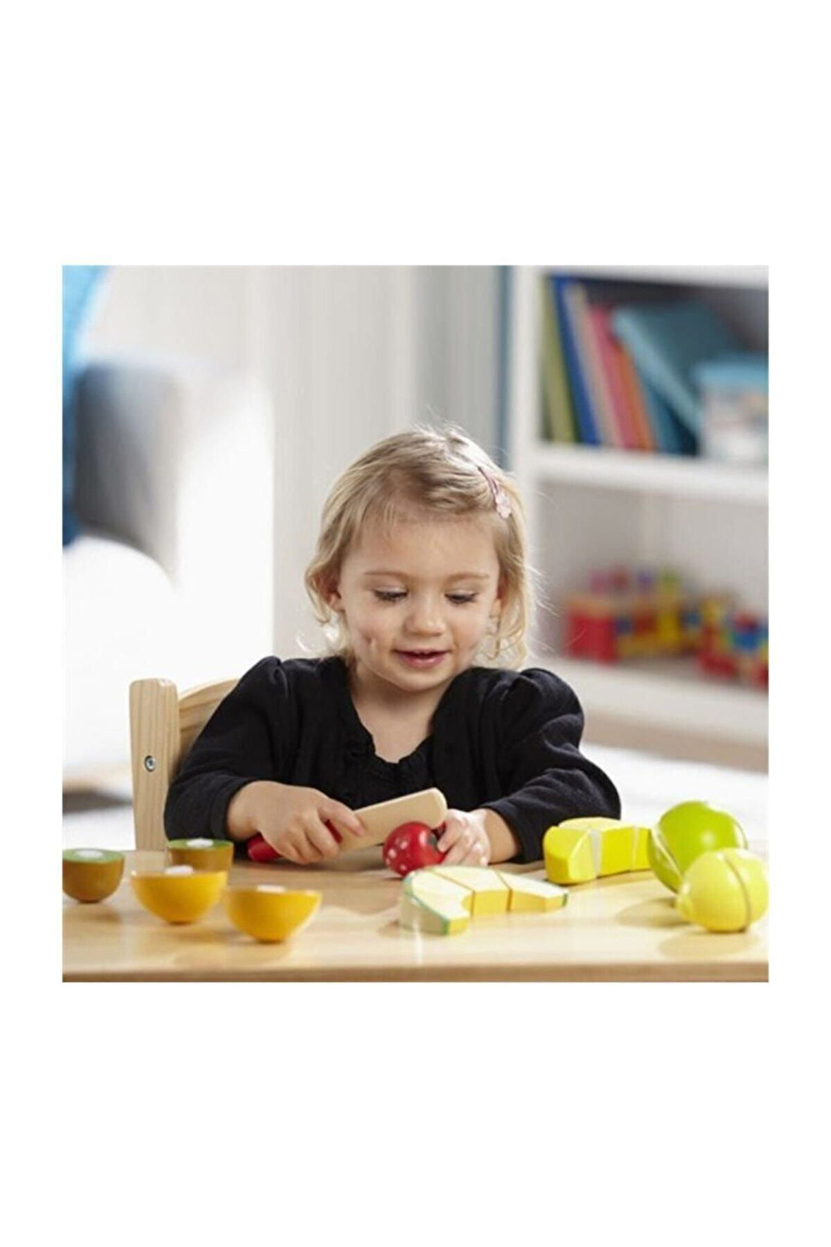 Ahşap Kes Oyna Meyveler