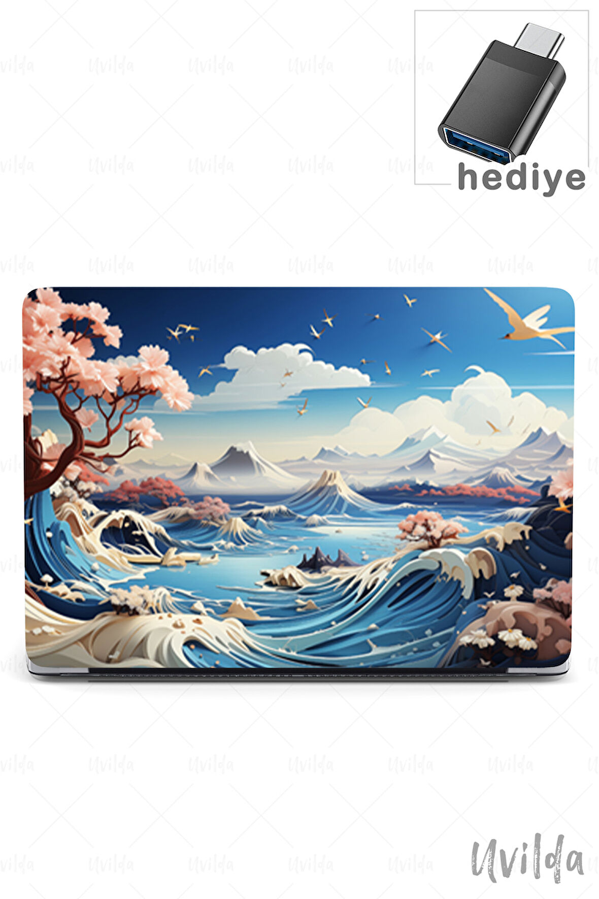 MacBook Air 13.6 A3113 A2681 uyumlu Derin 15 Msoft Macbook Doğa ve Düzen