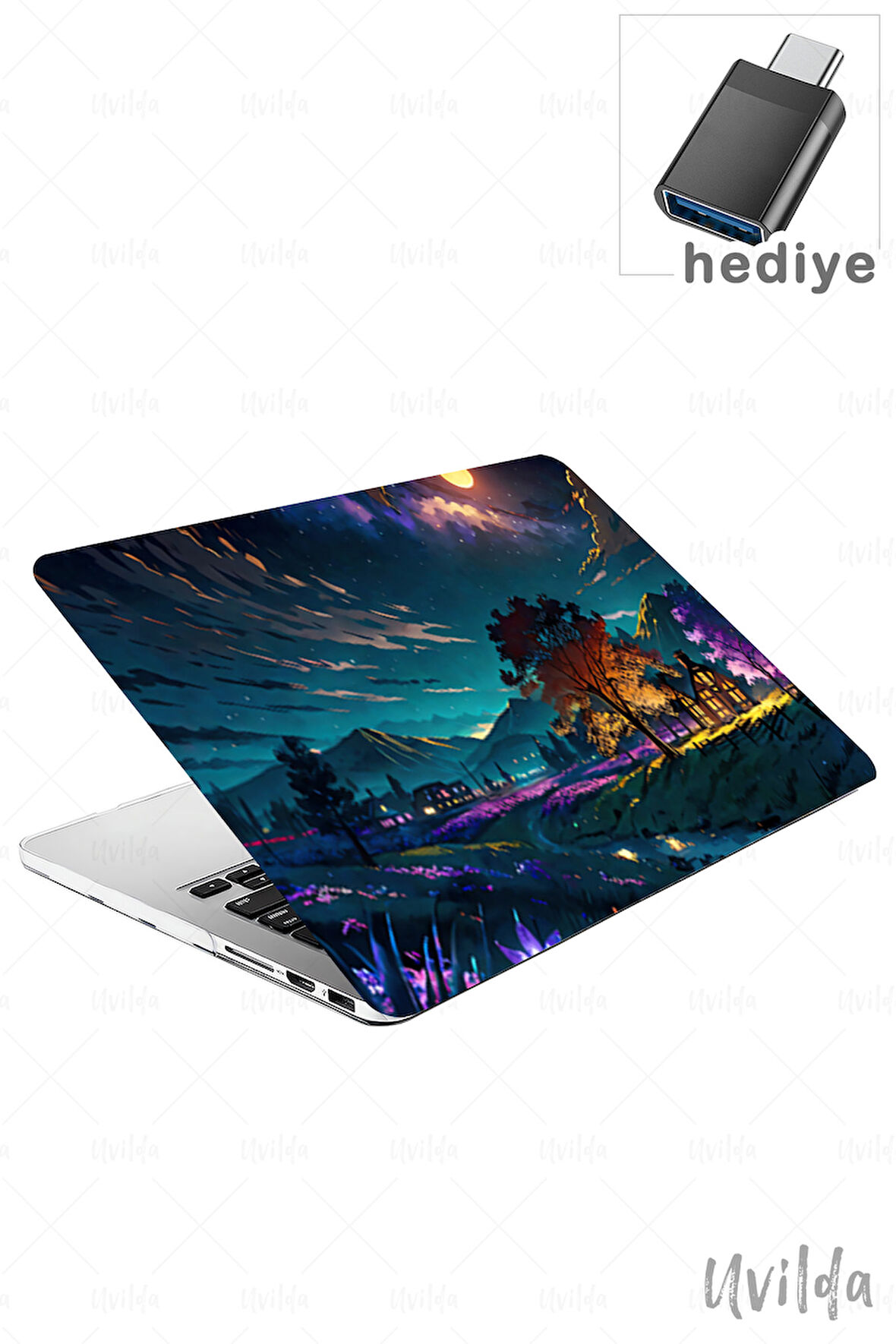 MacBook Pro 16 A2485 uyumlu Kaos-9 UV Lans Msoft Parlak Kadaba