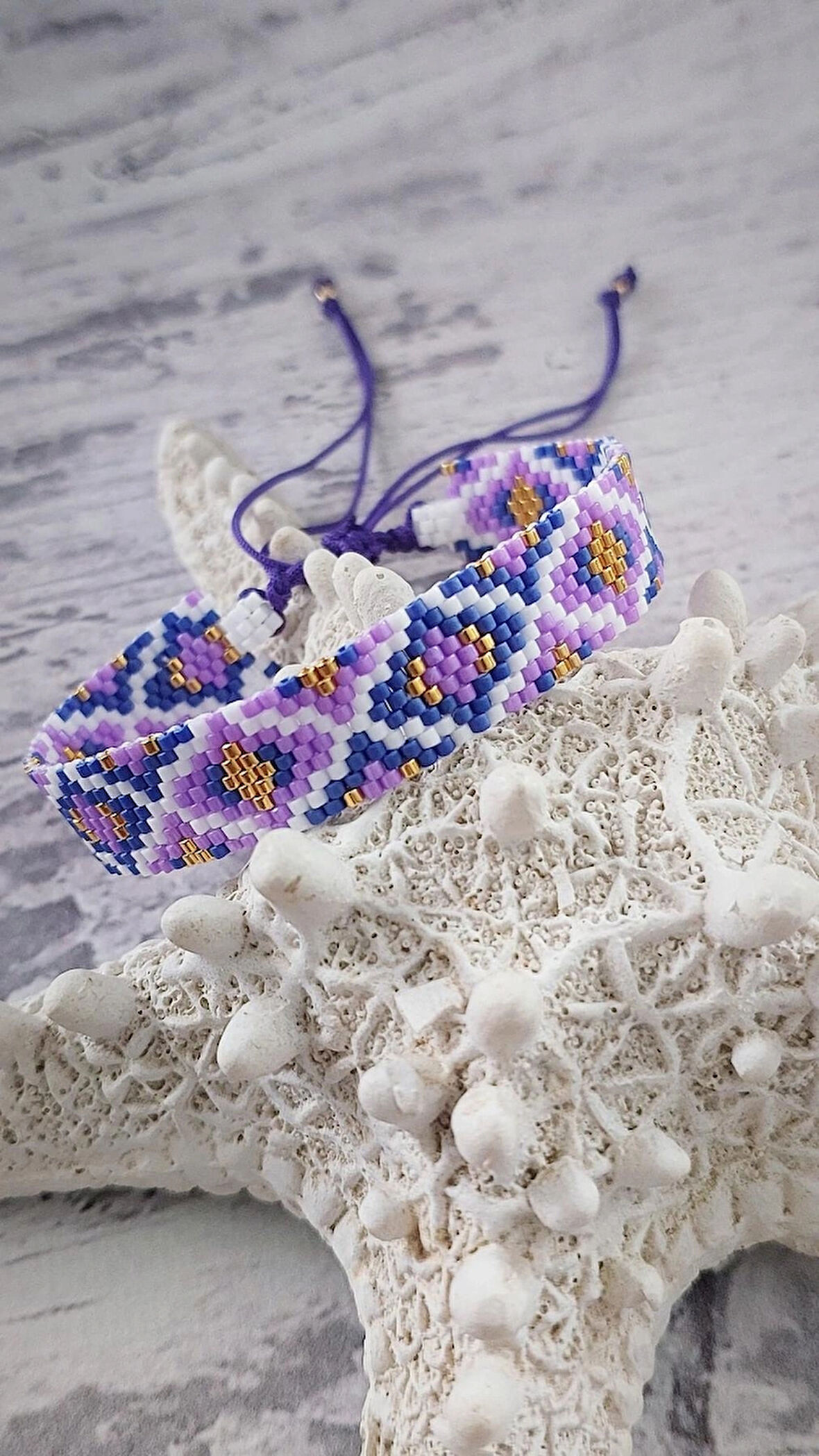 Violet Dream Miyuki Bileklik 