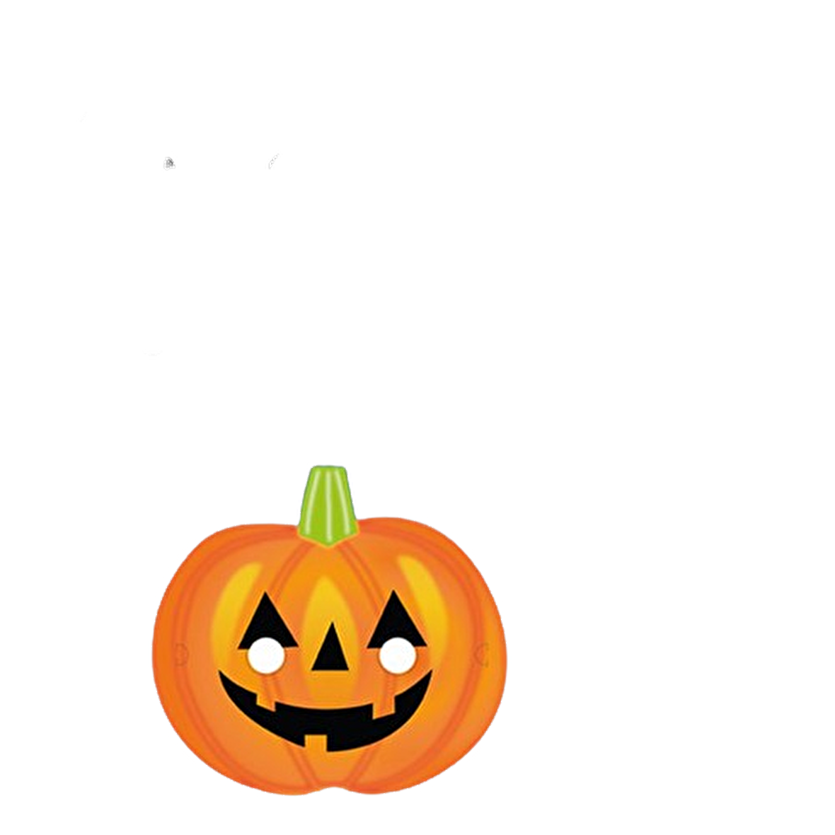 CADILAR BAYRAMI BALKABAĞI KAĞIT MASKE 6'lı