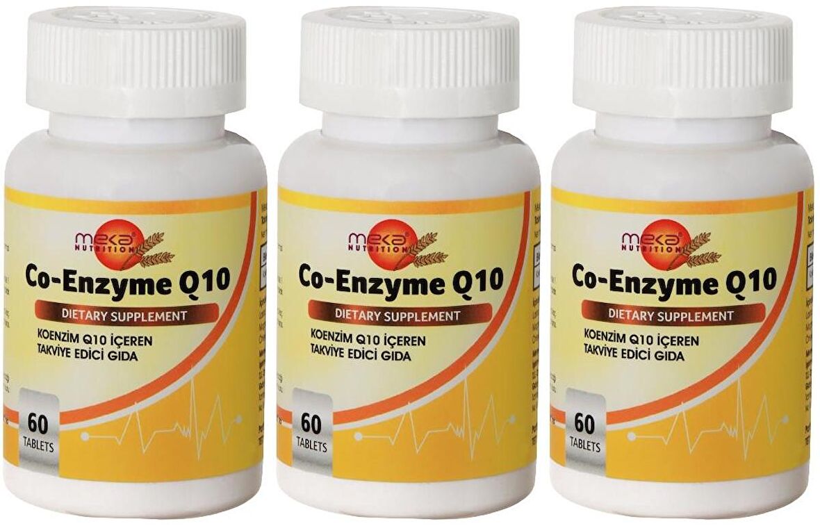 Coenzyme Q10 3x60 Tablet Koenzim 125 Mg