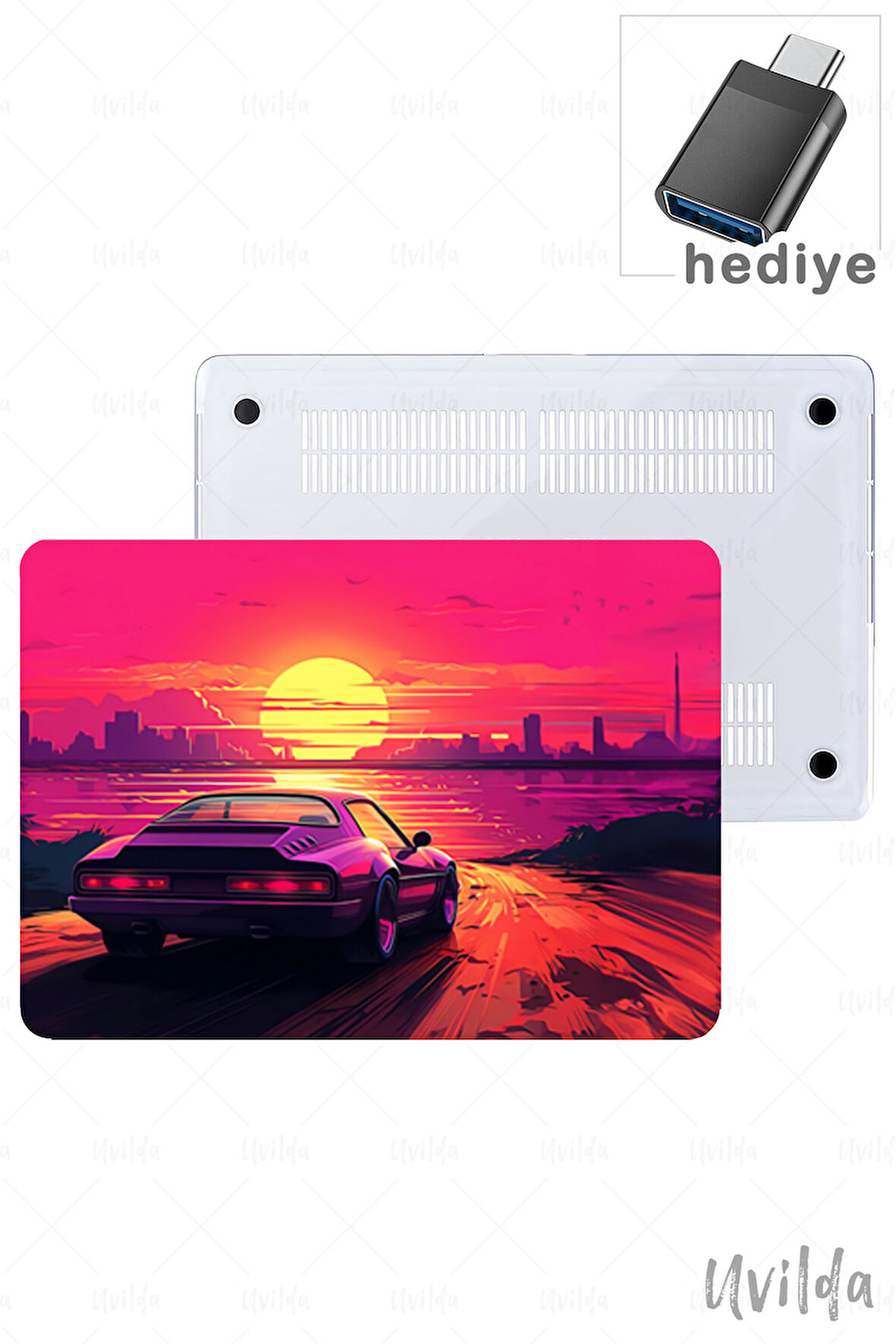 MacBook Pro 16 A2780 uyumlu Otomo-29 Laptop Msoft Geceye Doğru