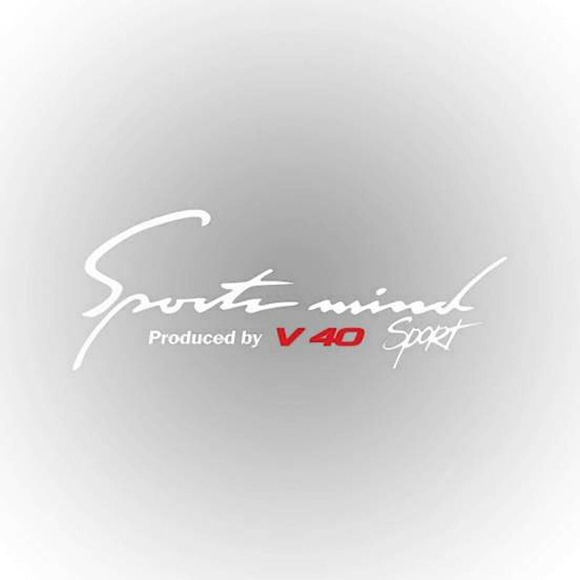 V40 Sports Mind Oto Sticker 30 cm x 11 cm yazı 546